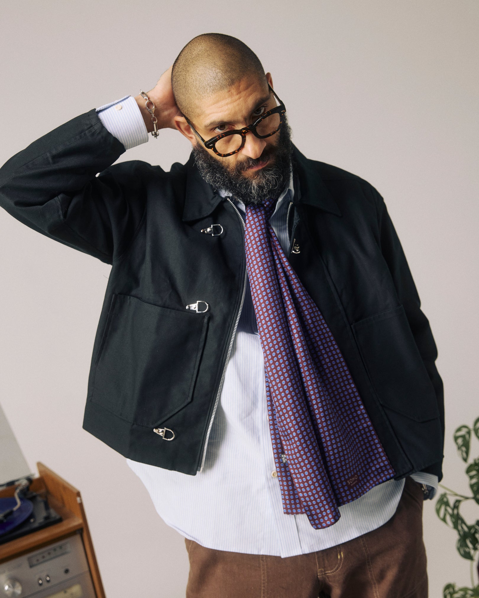 Silk Scarf - Skytree | Mahogany Daze