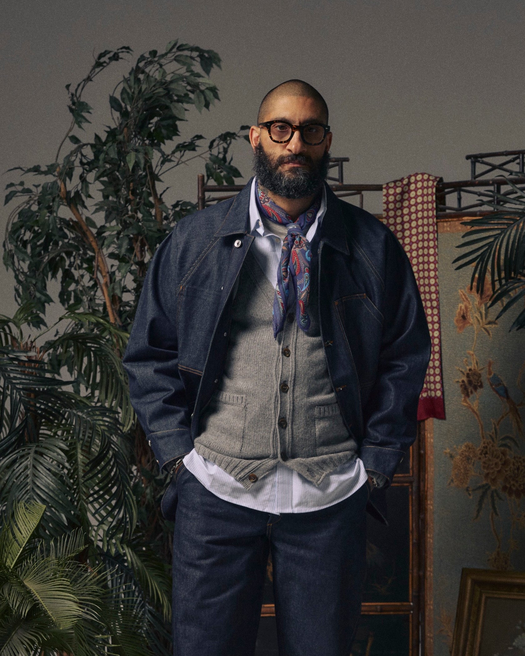 Windermere Bohemian Style Bandana | Gardenia