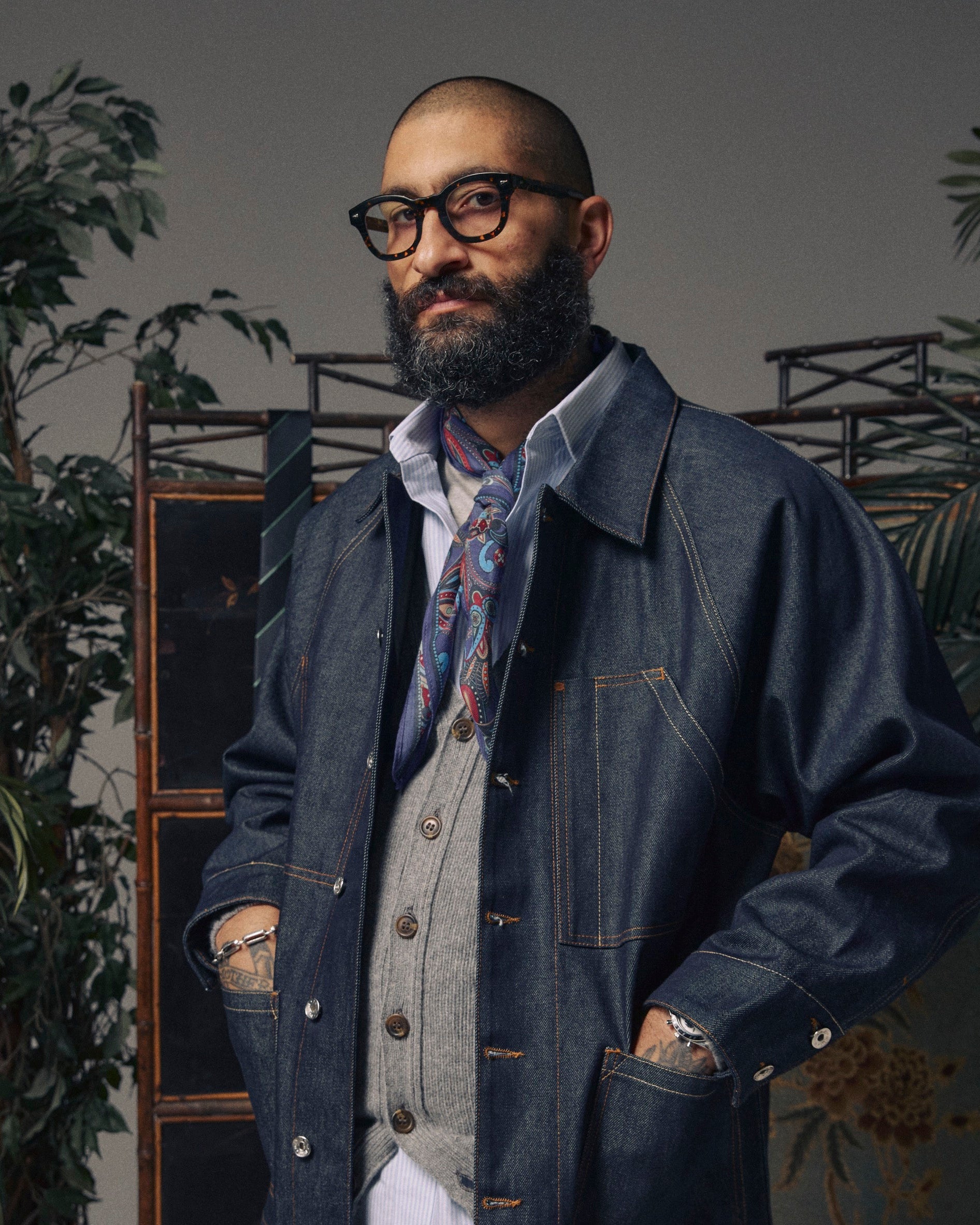 Windermere Bohemian Style Bandana | Gardenia