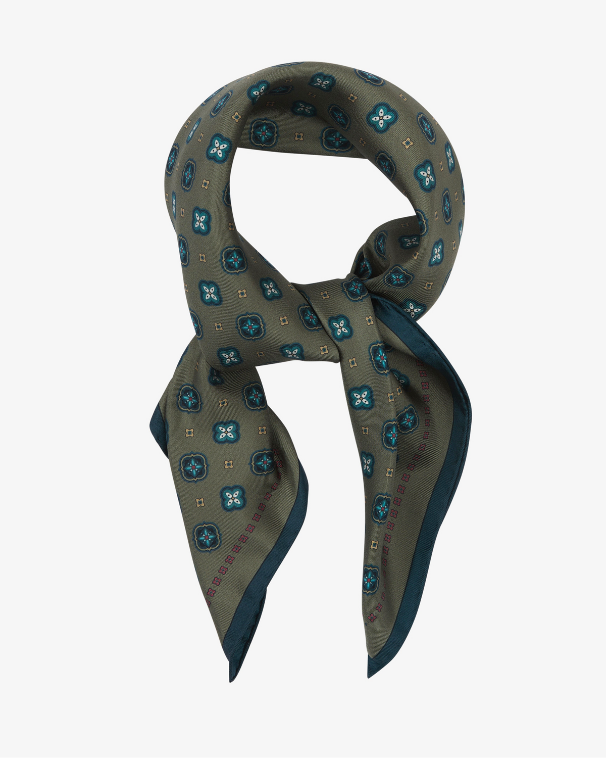 Silk Neckerchief - Chelsea | Olive
