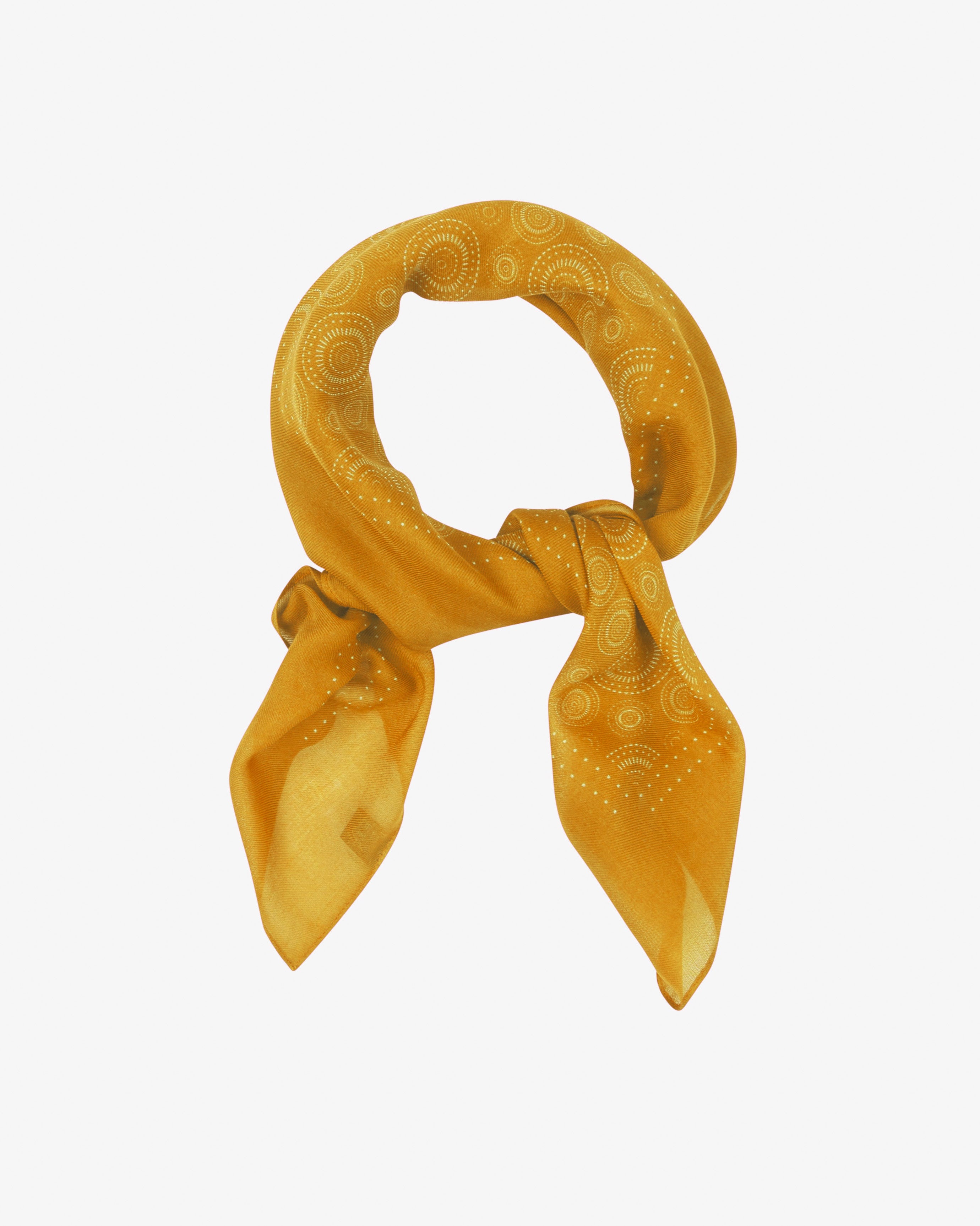 Circles in Desert Clay - Bohemian Style Bandana