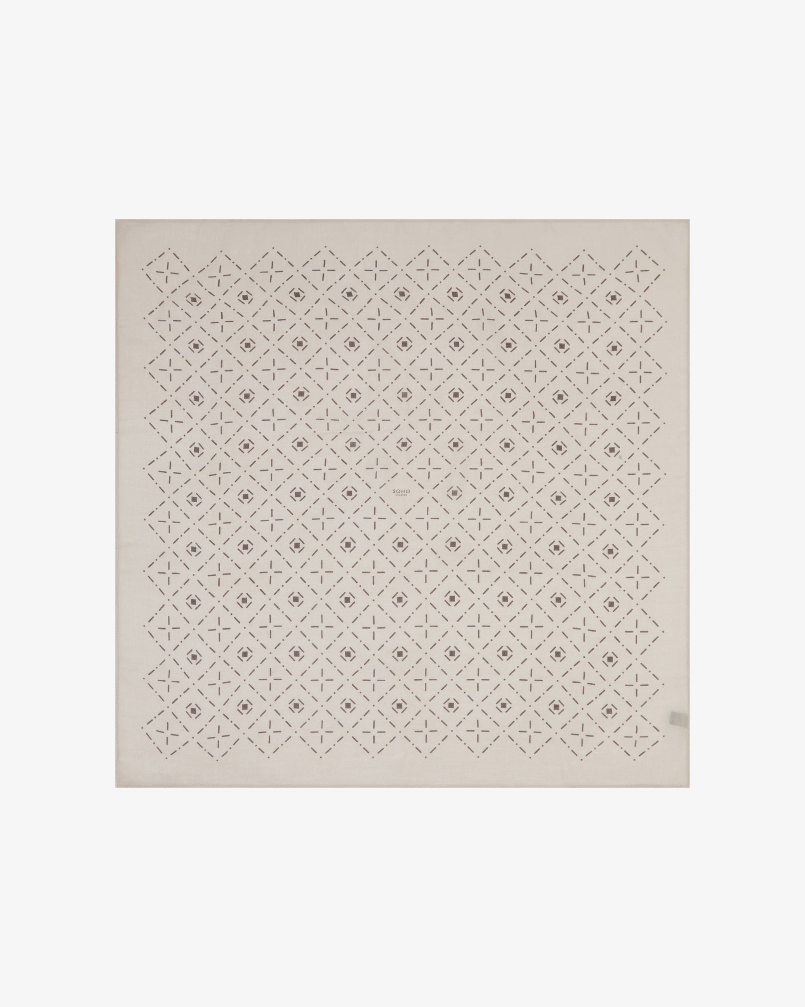 Diamonds in Cream - Bohemian Style Bandana