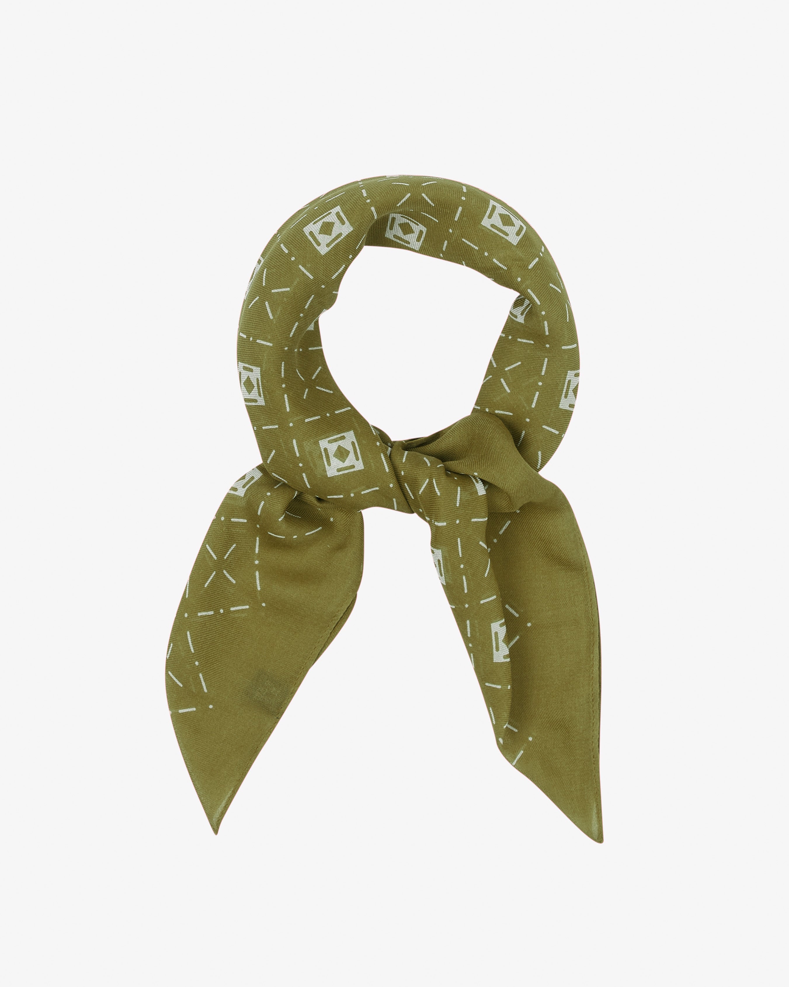 Diamonds in Verdant - Bohemian Style Bandana
