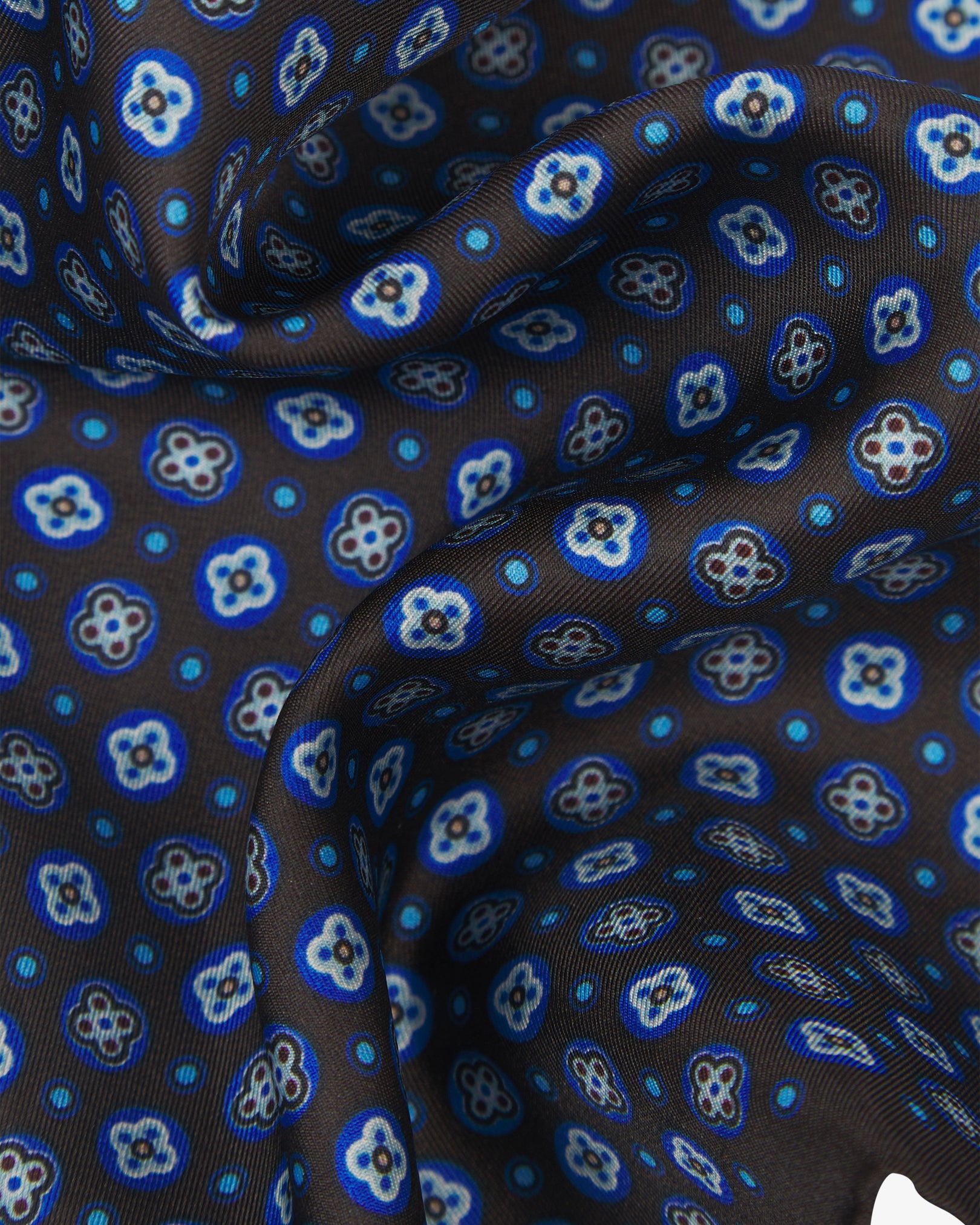 Silk Pocket Square - Toshima | Mahogany Daze