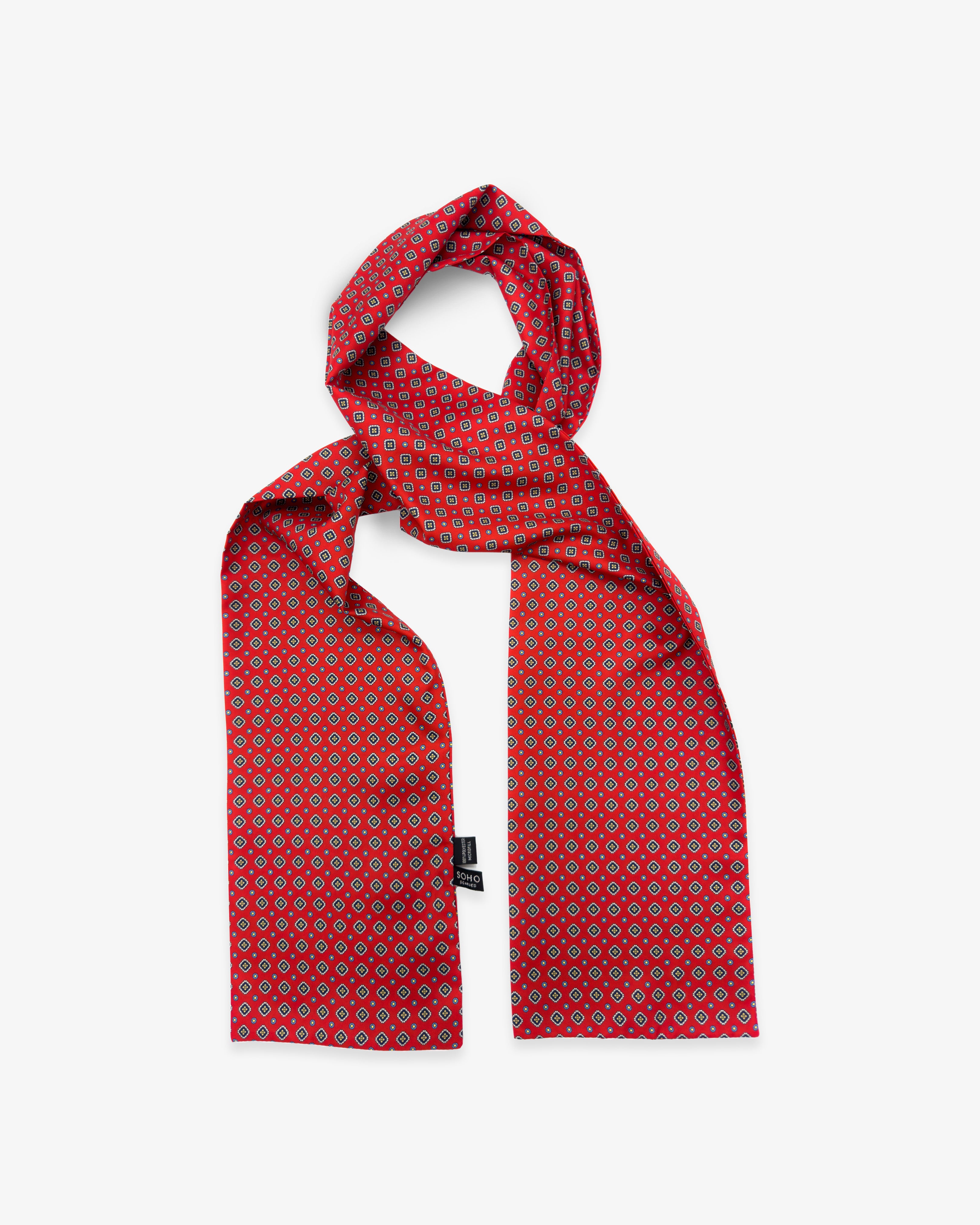 Mens Geometric Scarf - The Romilly