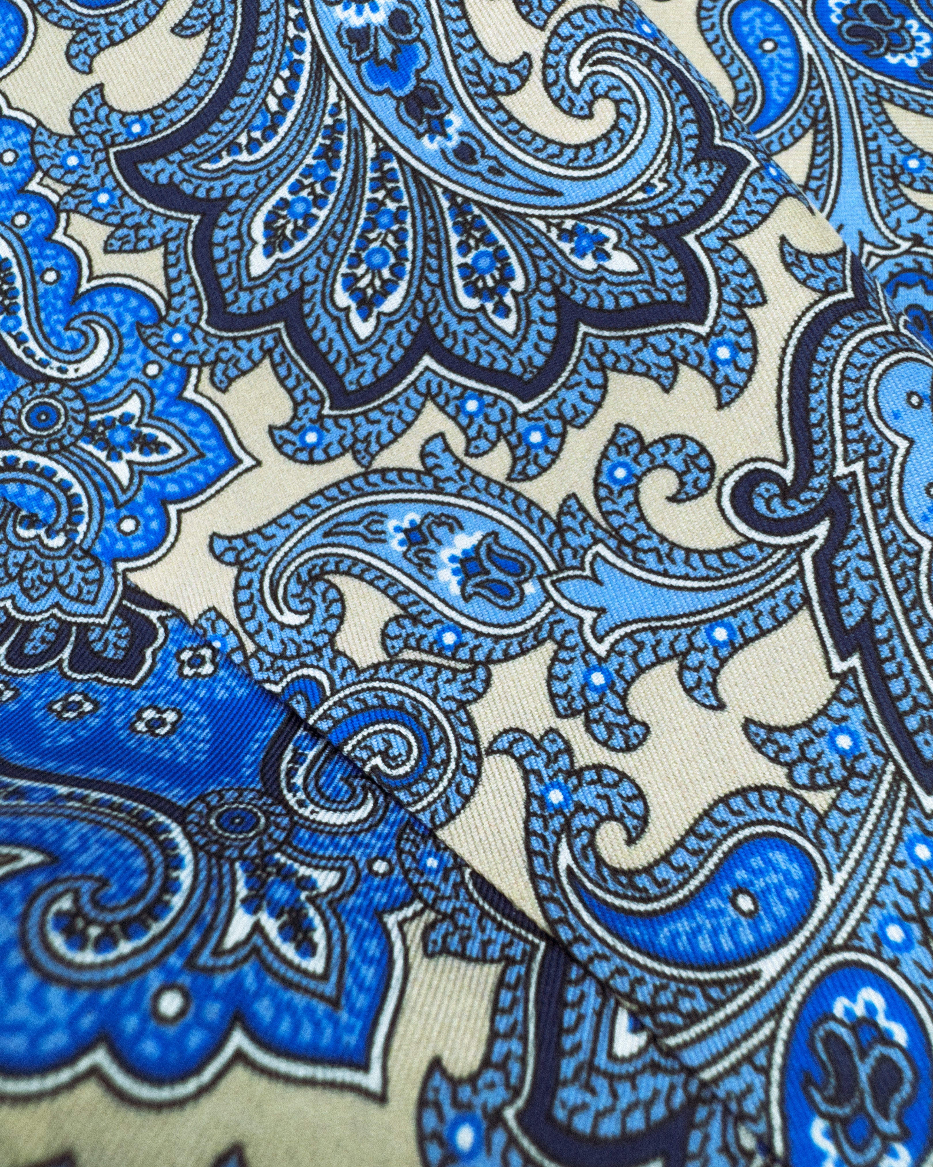 Men's Silk Paisley Scarf - The Piccadilly