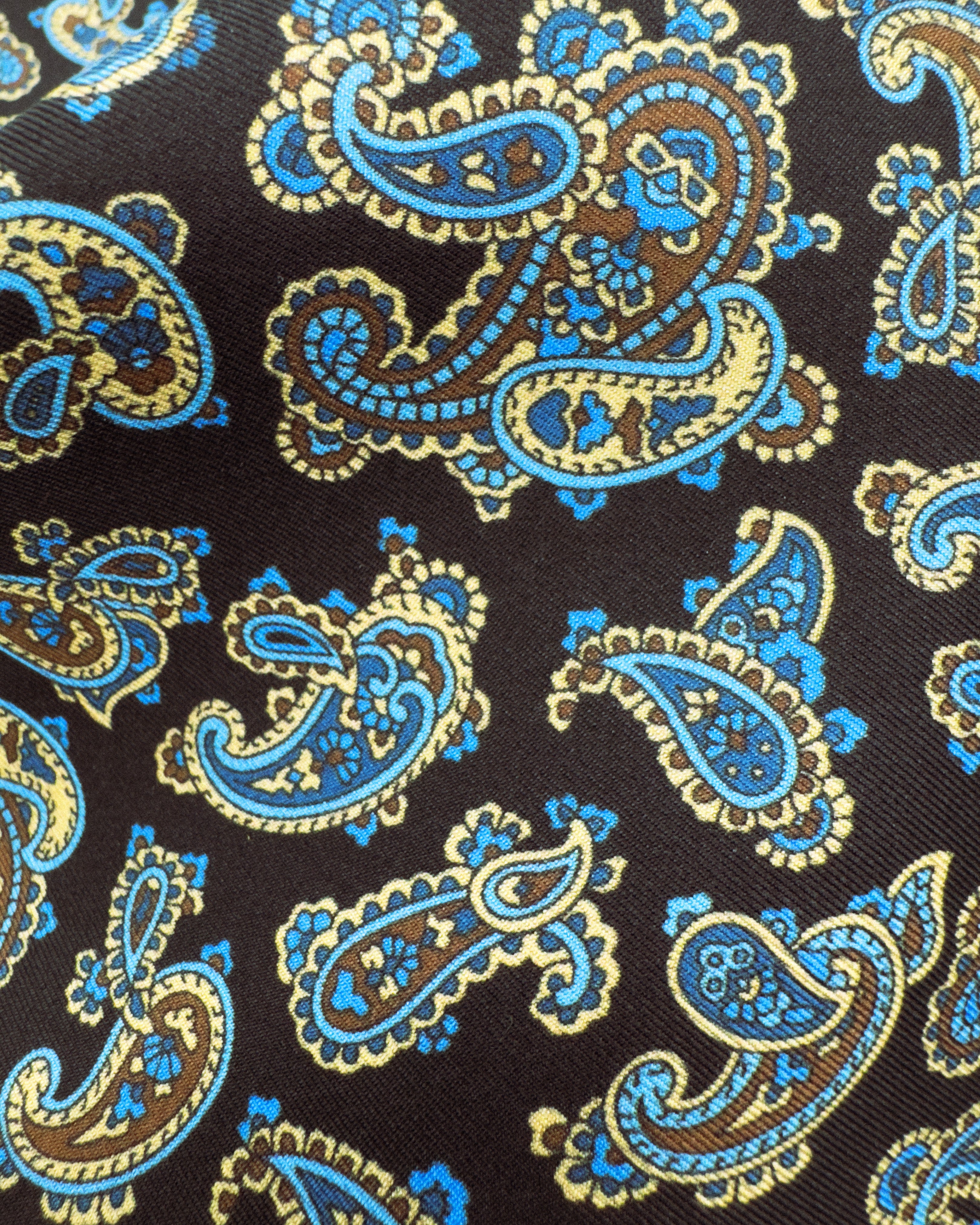 Men's Silk Paisley Scarf - The Dylan