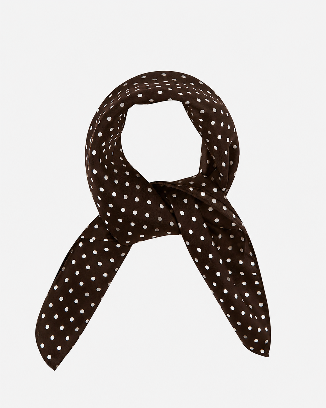 Seidener Polka-Dot-Halstuch – The Mayfair