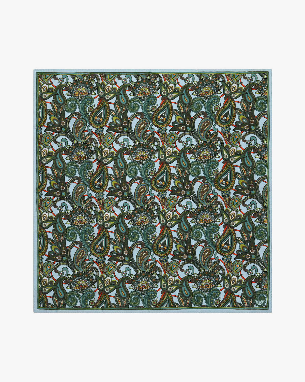 Silk Neckerchief - The Windermere | Ice Blue