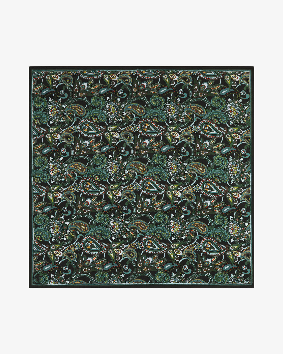 Silk Neckerchief - The Windermere | Black