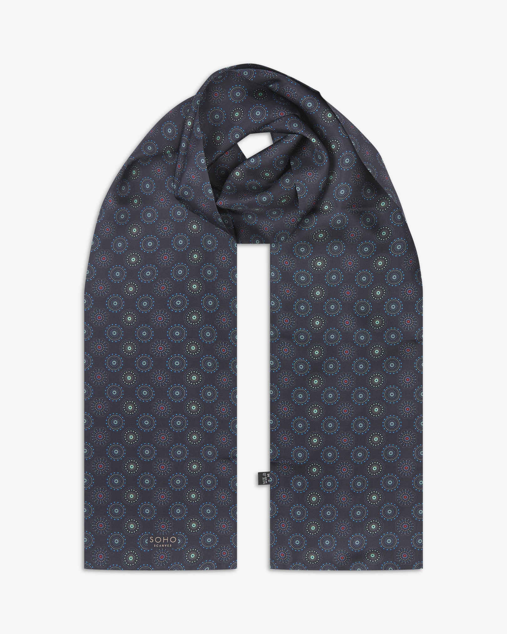 Men's Silk Scarf - Seattle | Gardenia