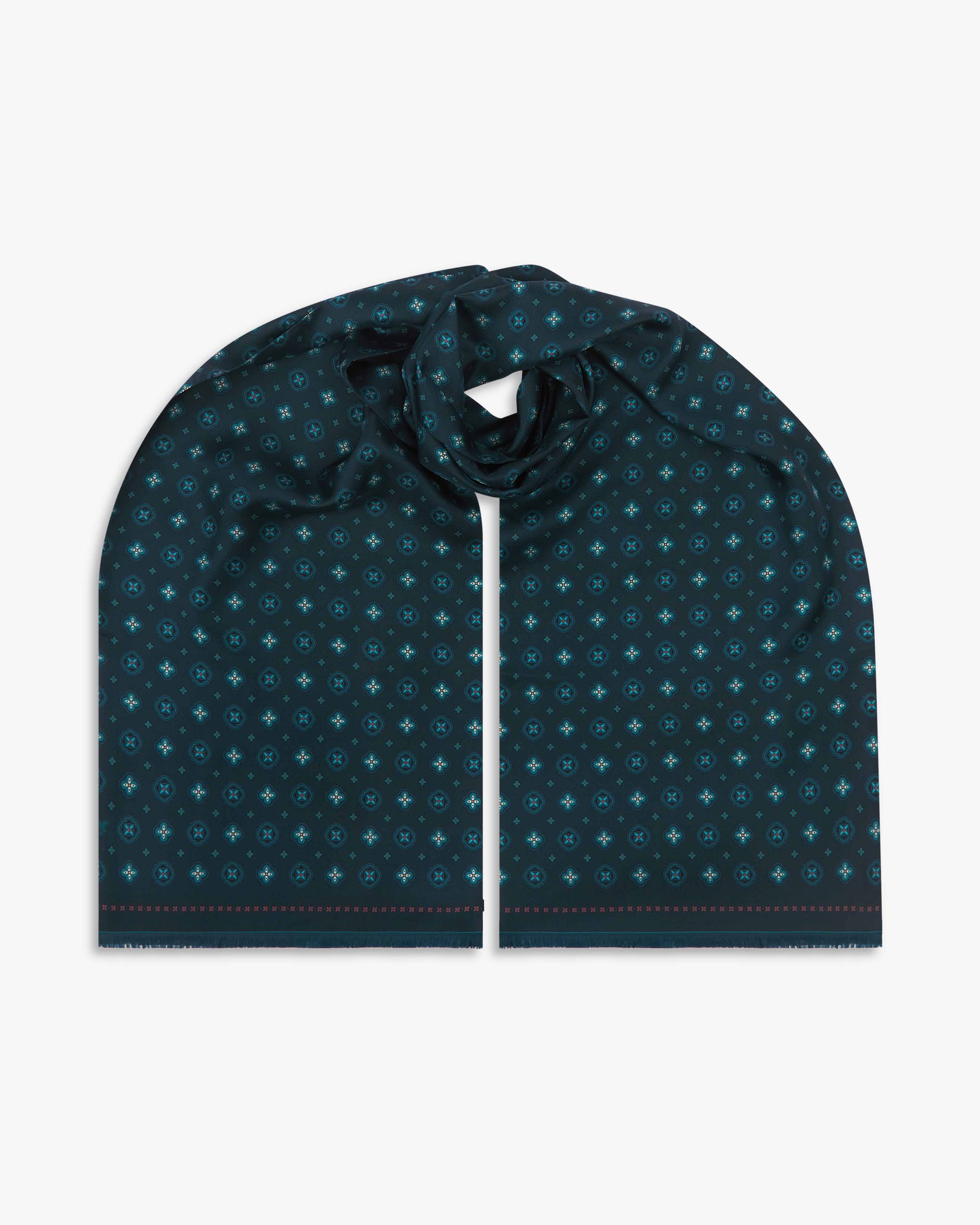 The London Scarf — Chelsea in Indigo