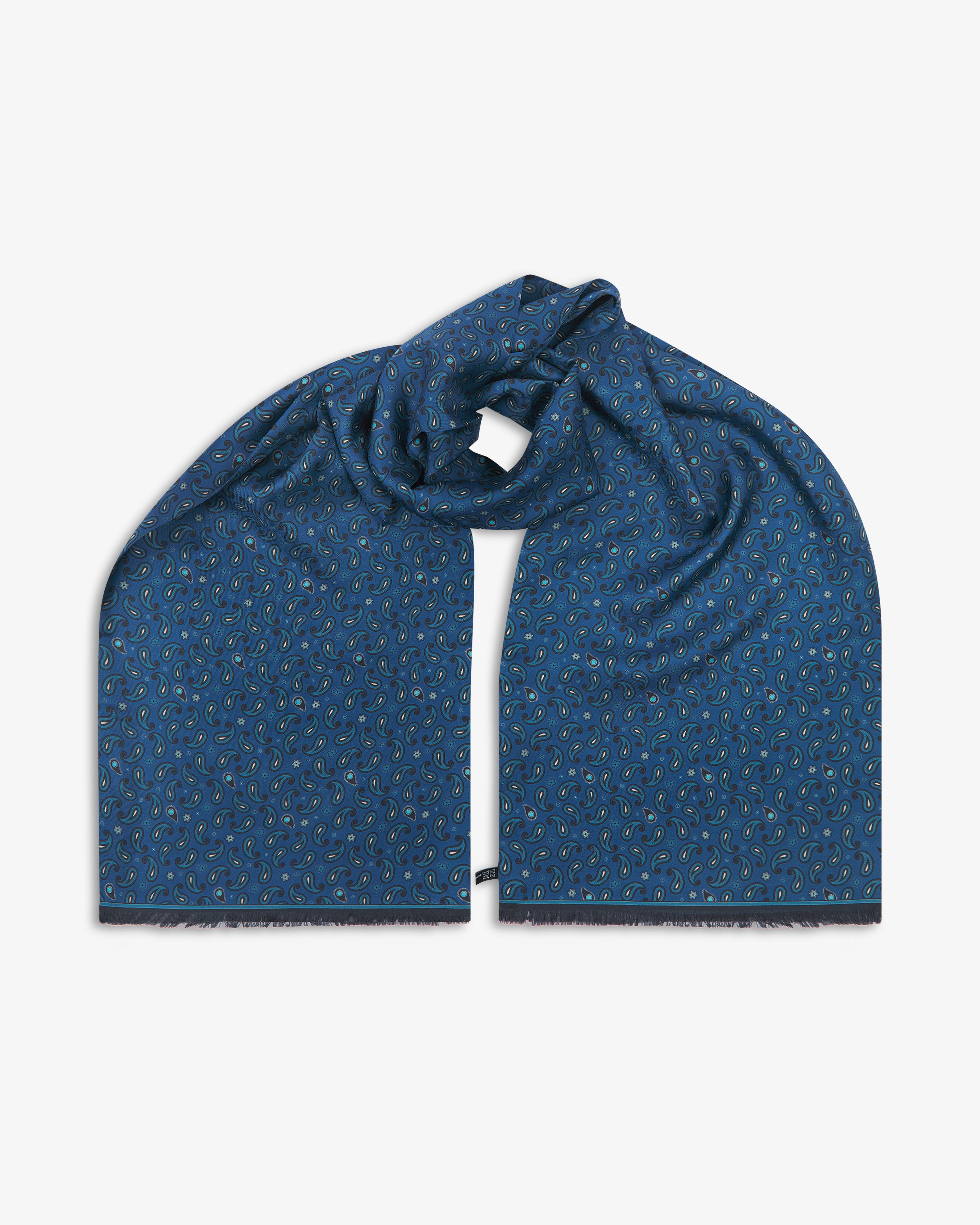 The London Scarf — Highbury in Cornflower Blue