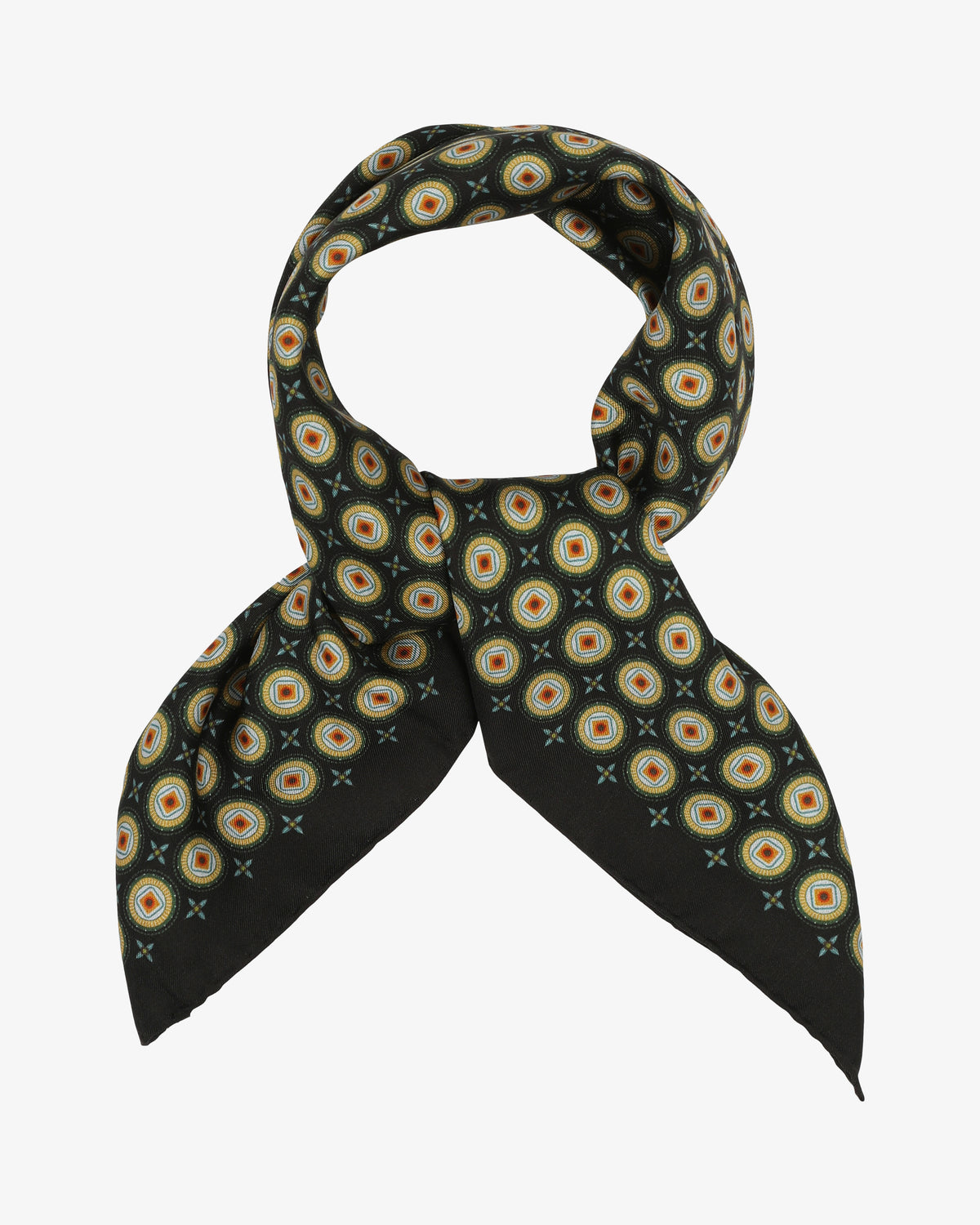 Silk Neckerchief - The Bellingham | Black