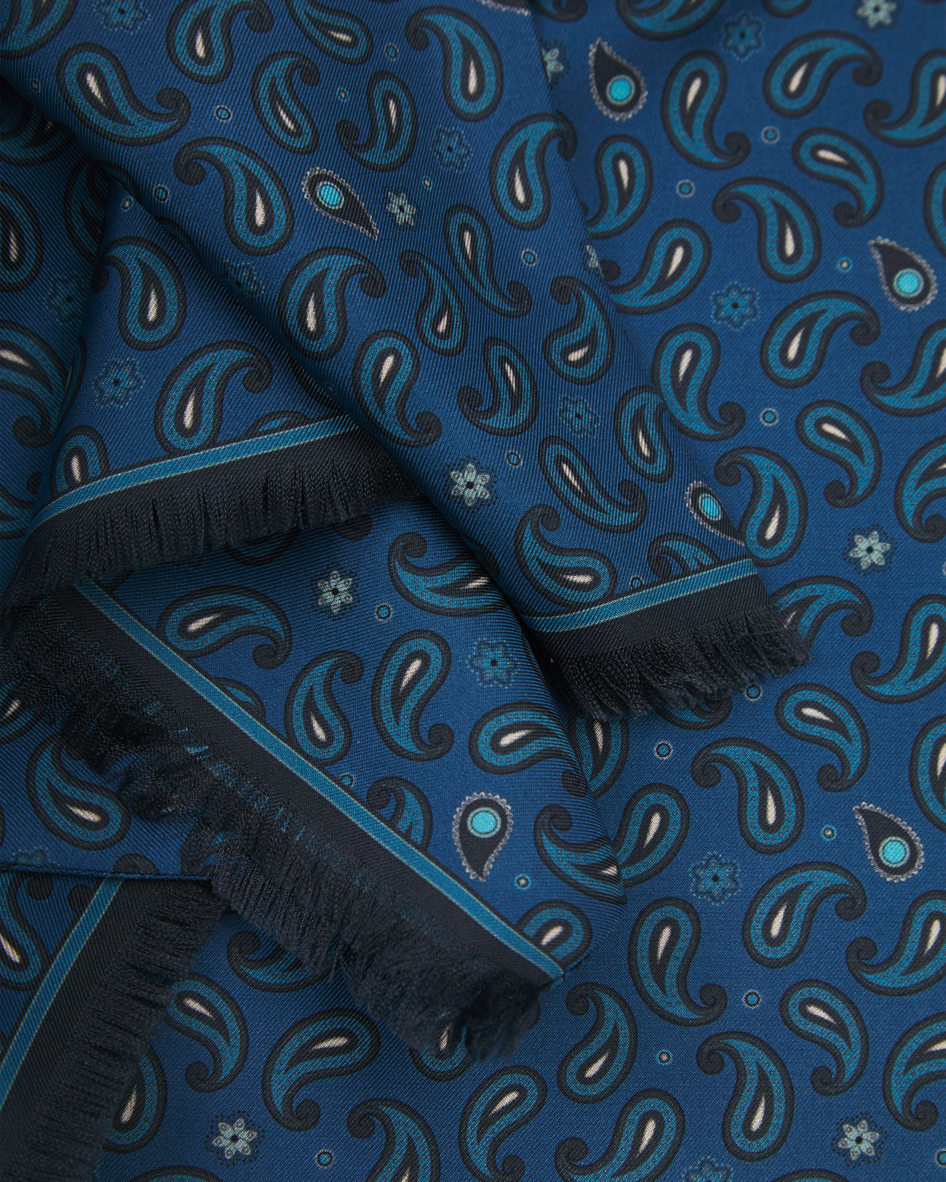 The London Scarf — Highbury in Cornflower Blue