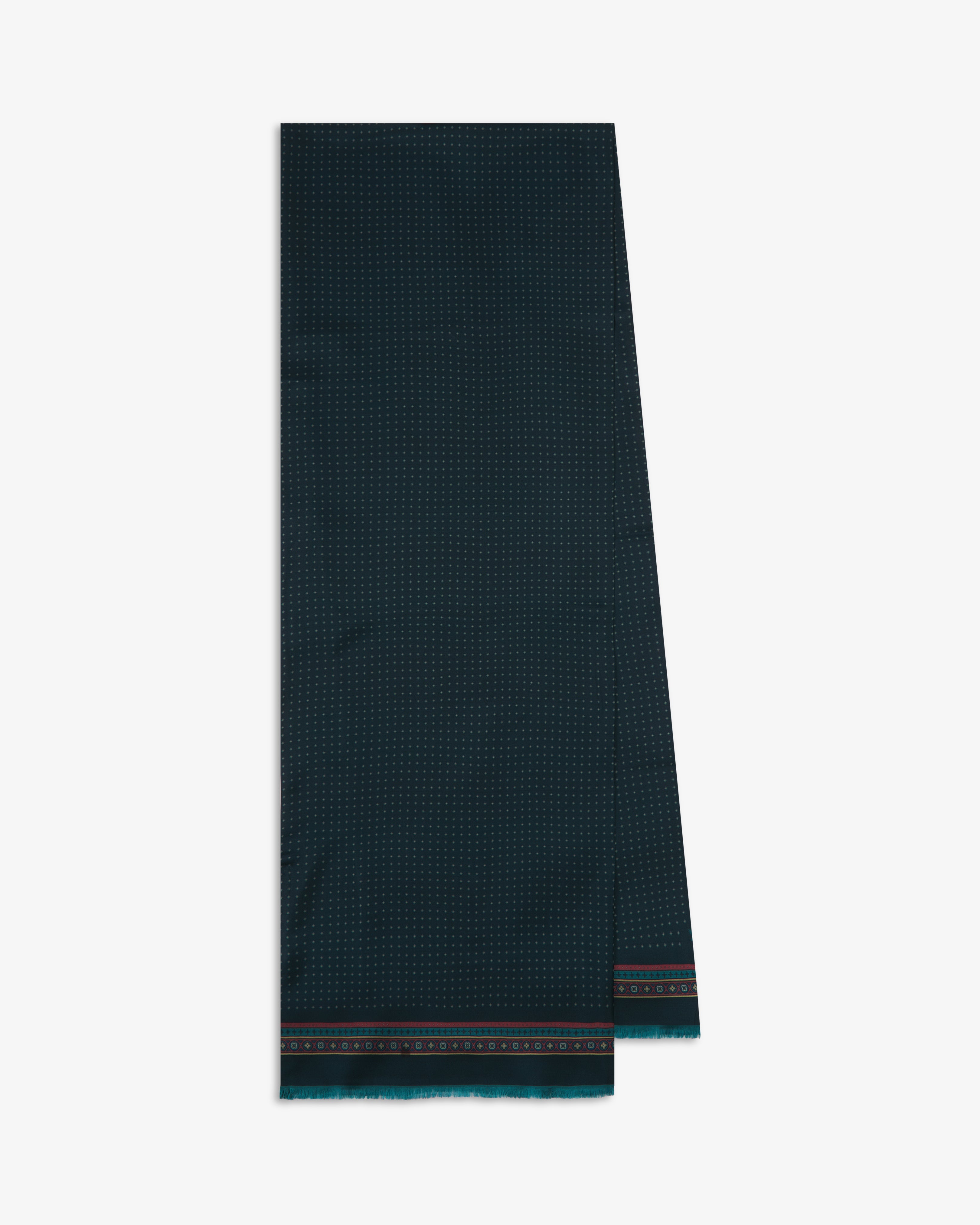 The London Scarf — Chiswick in Indigo
