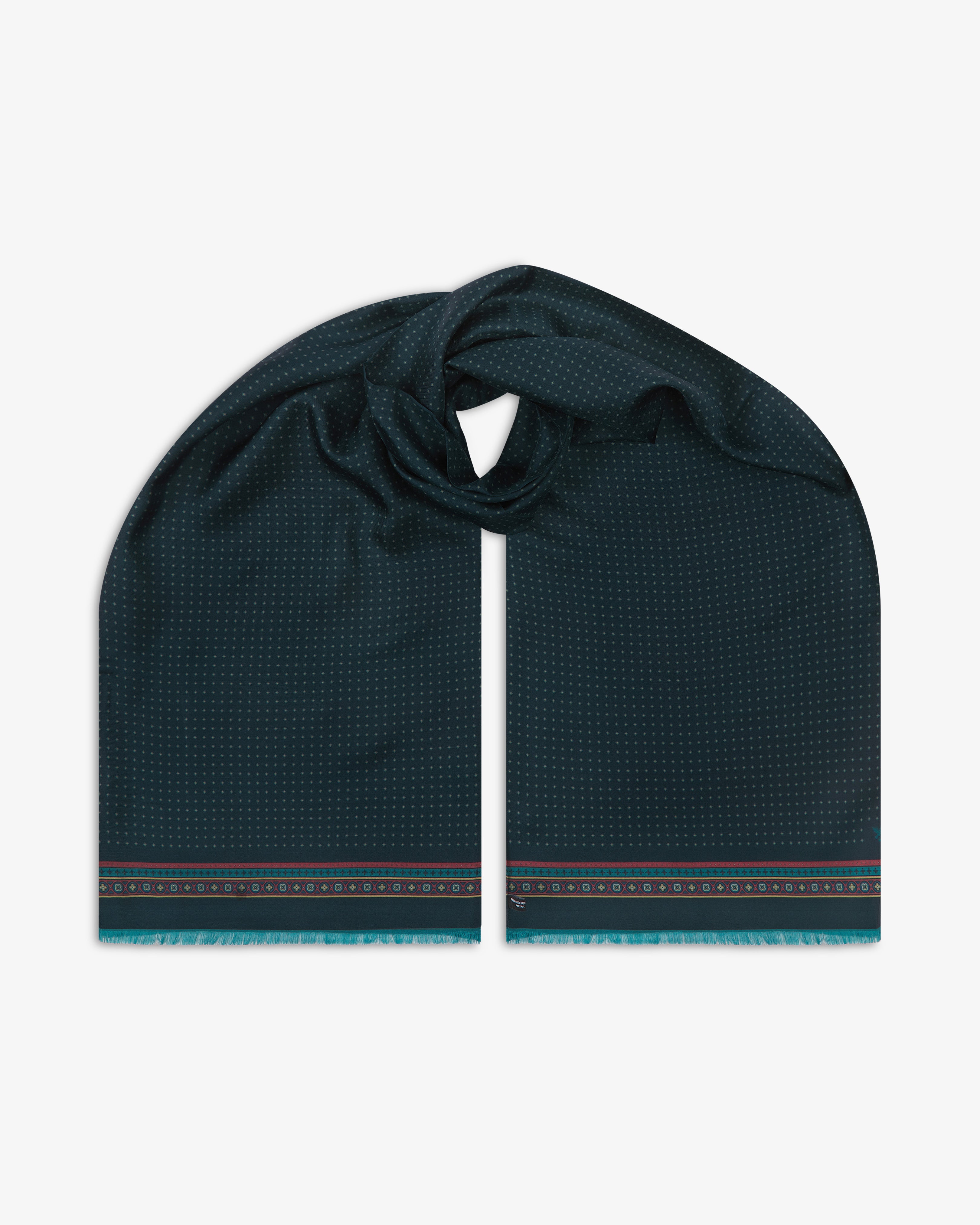 The London Scarf — Chiswick in Indigo