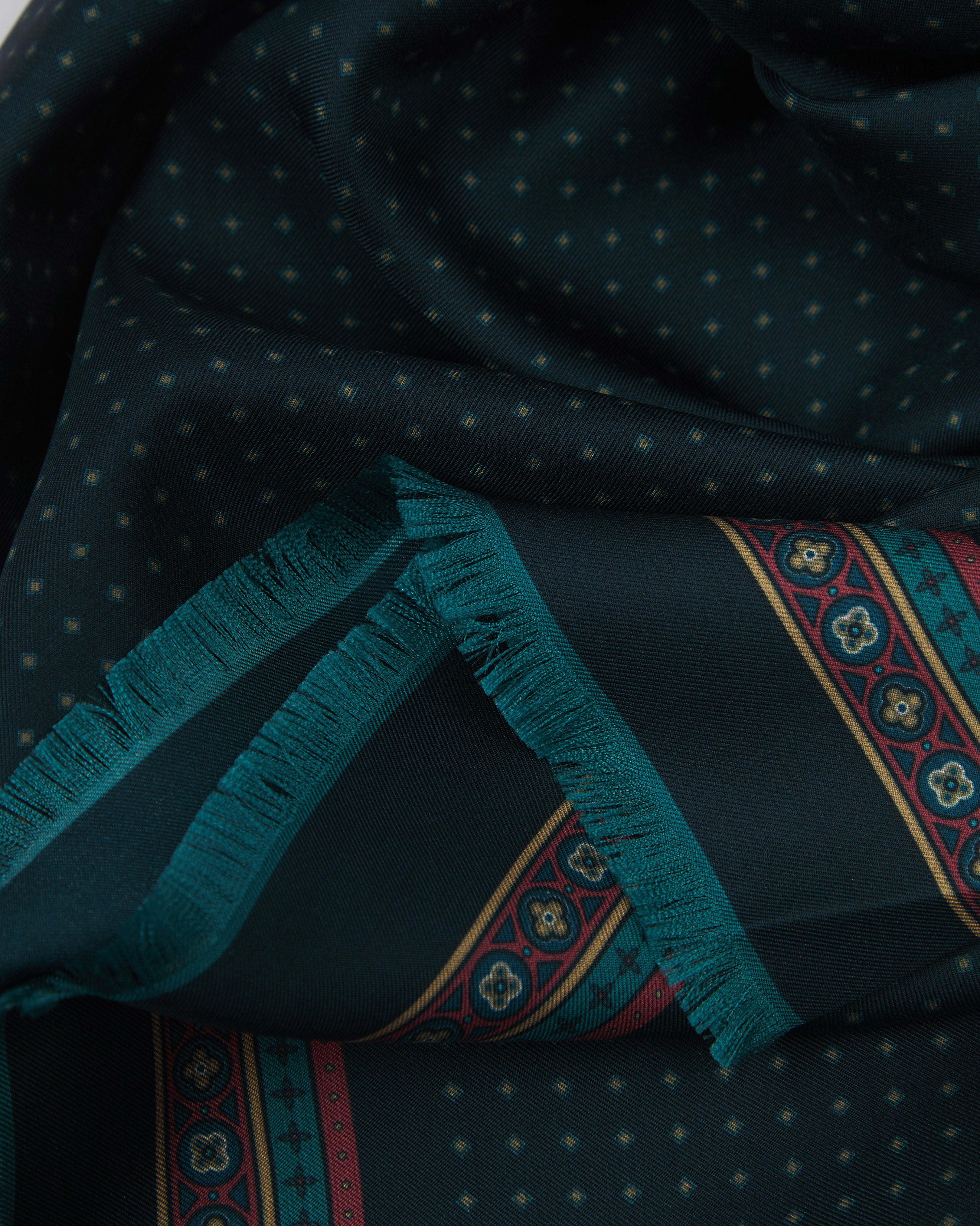 The London Scarf — Chiswick in Indigo