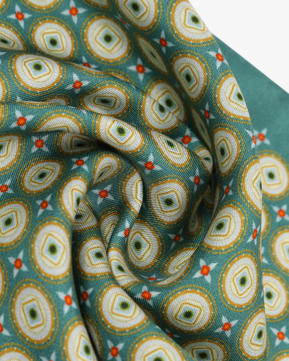Silk Pocket Square - The Bellingham | Teal