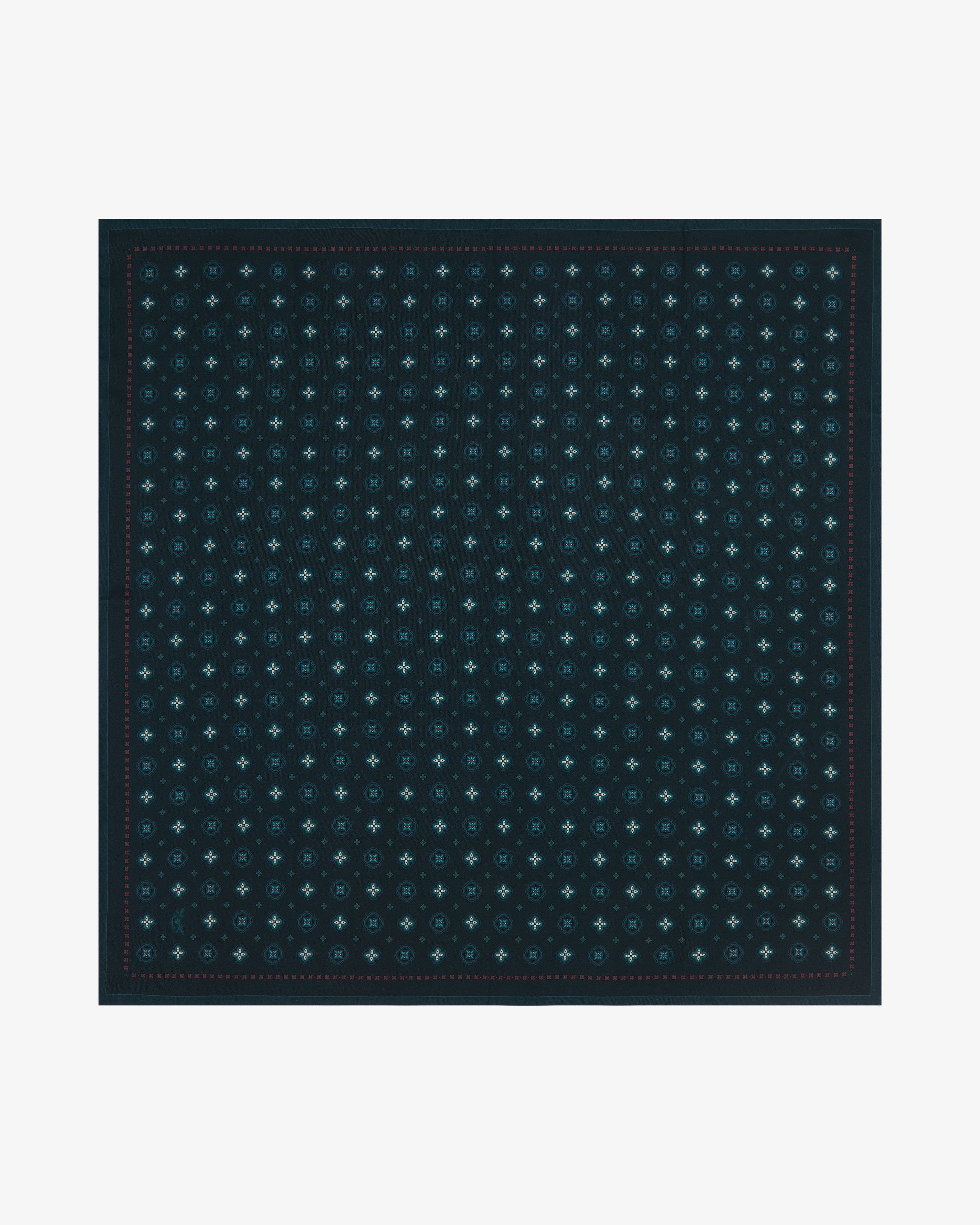 Silk Neckerchief - Chelsea in Indigo