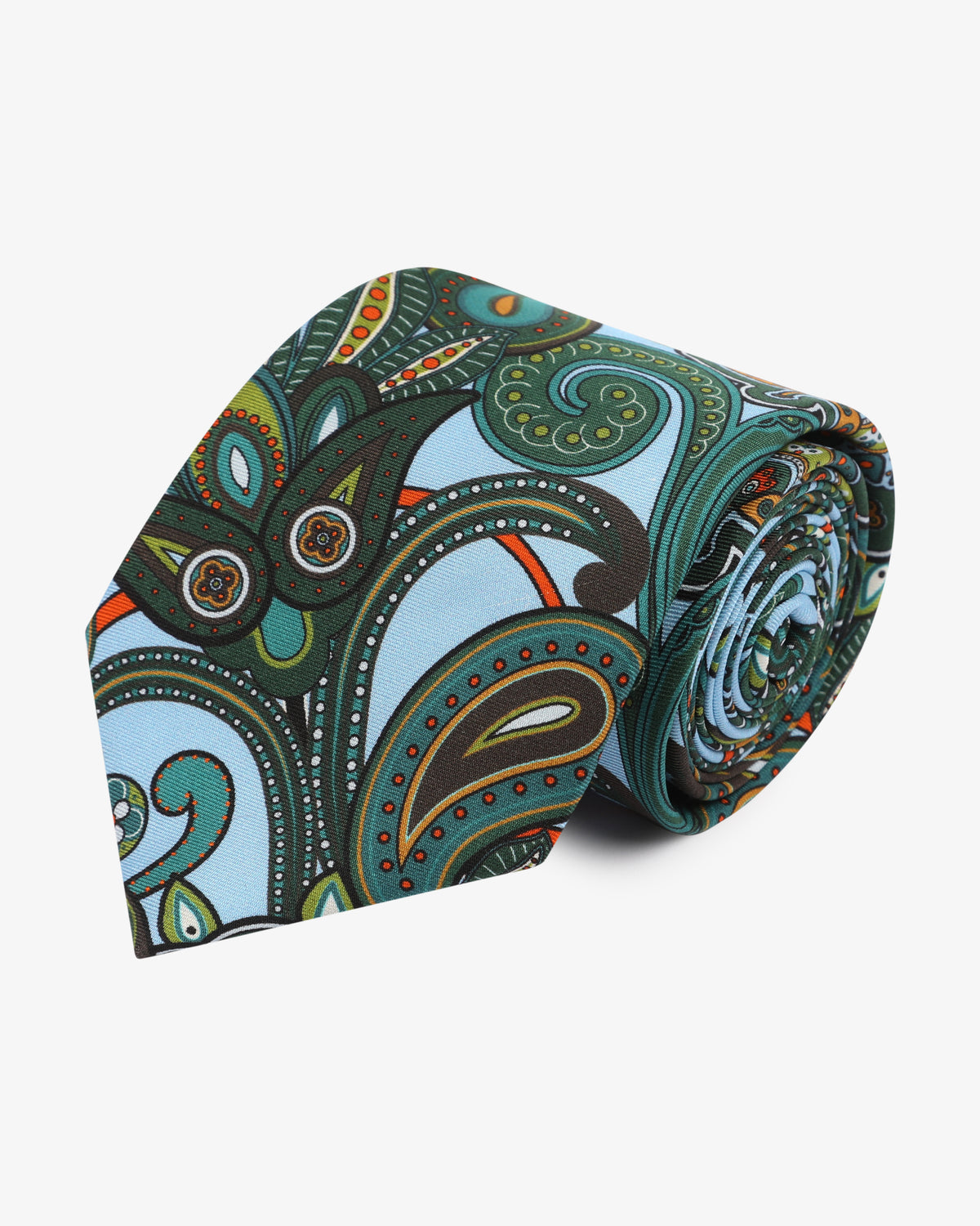 Silk Tie - Windermere | Ice Blue