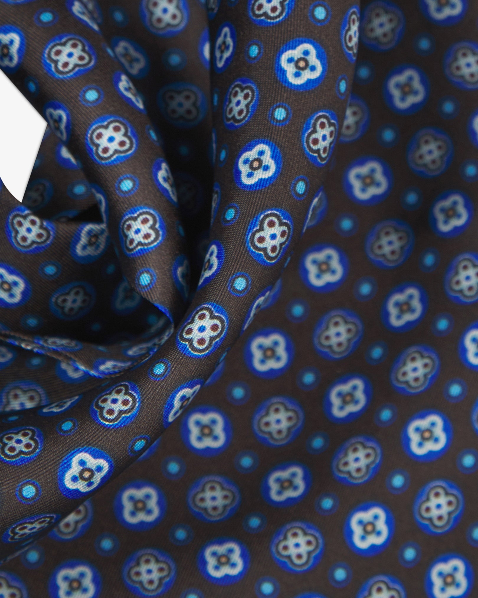 Men's Silk Scarf - Toshima | Mahogany Daze