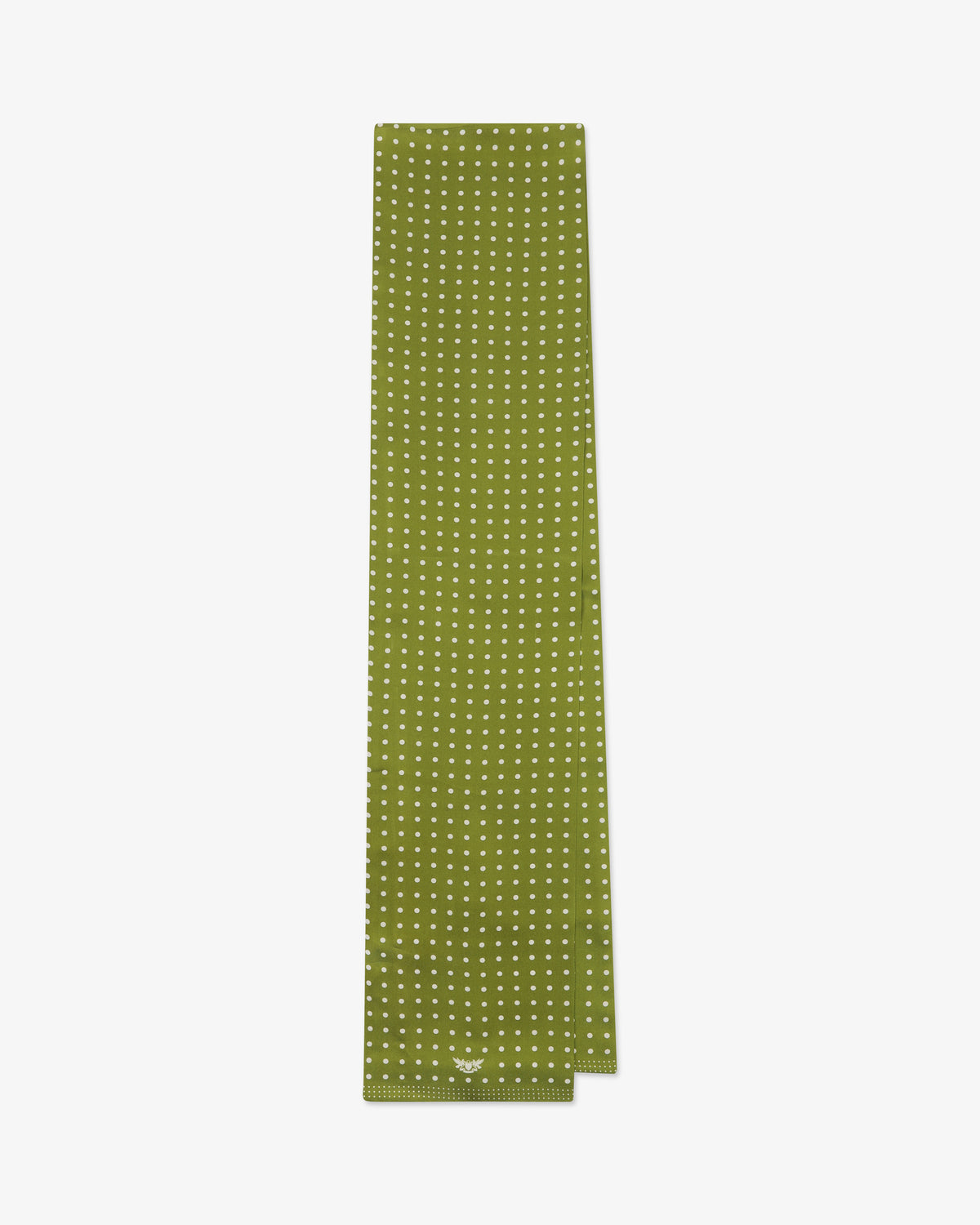Silk Scarf - Polka Dot | Lime