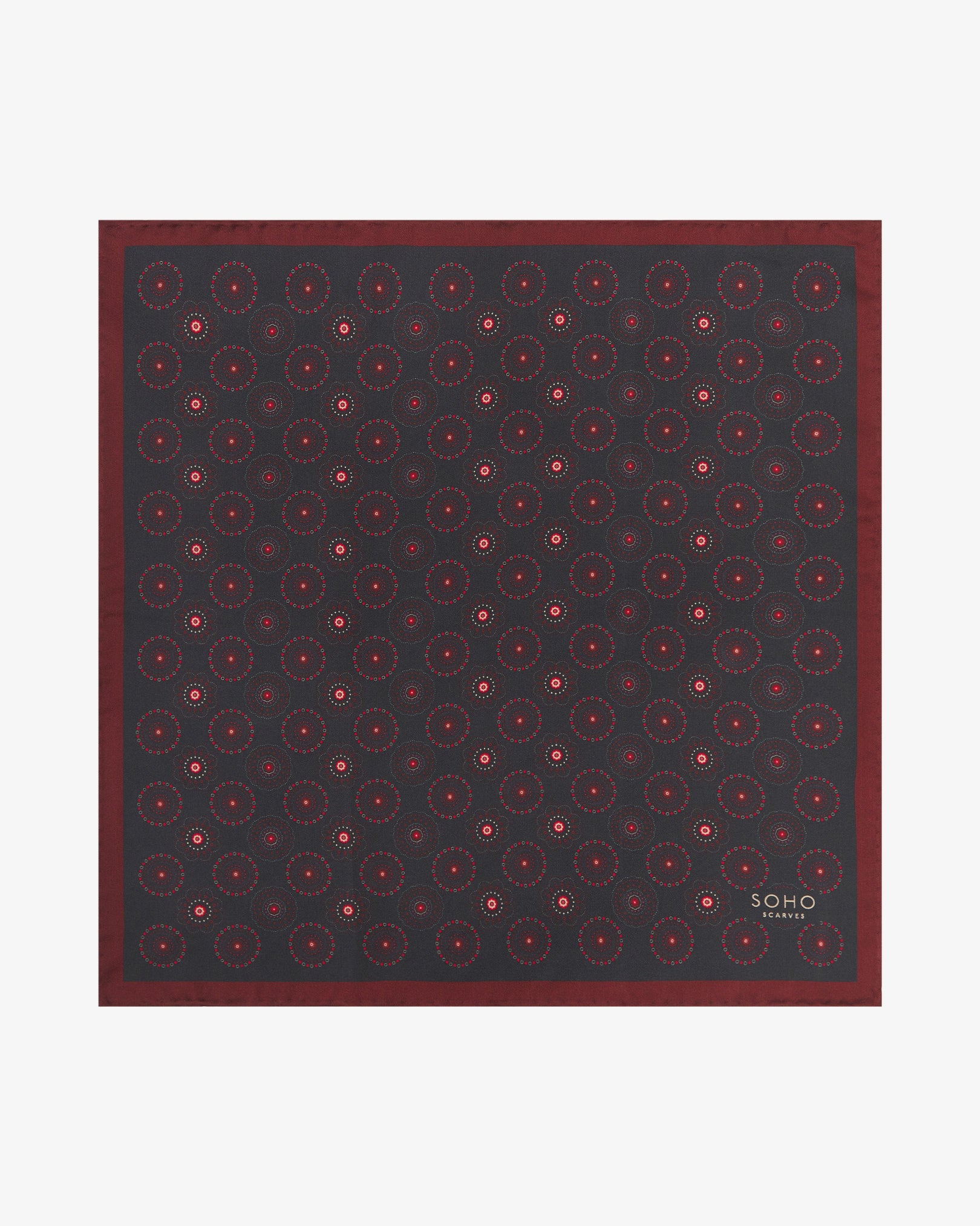 Men's Silk Pocket Square - Seattle | Good Fortune