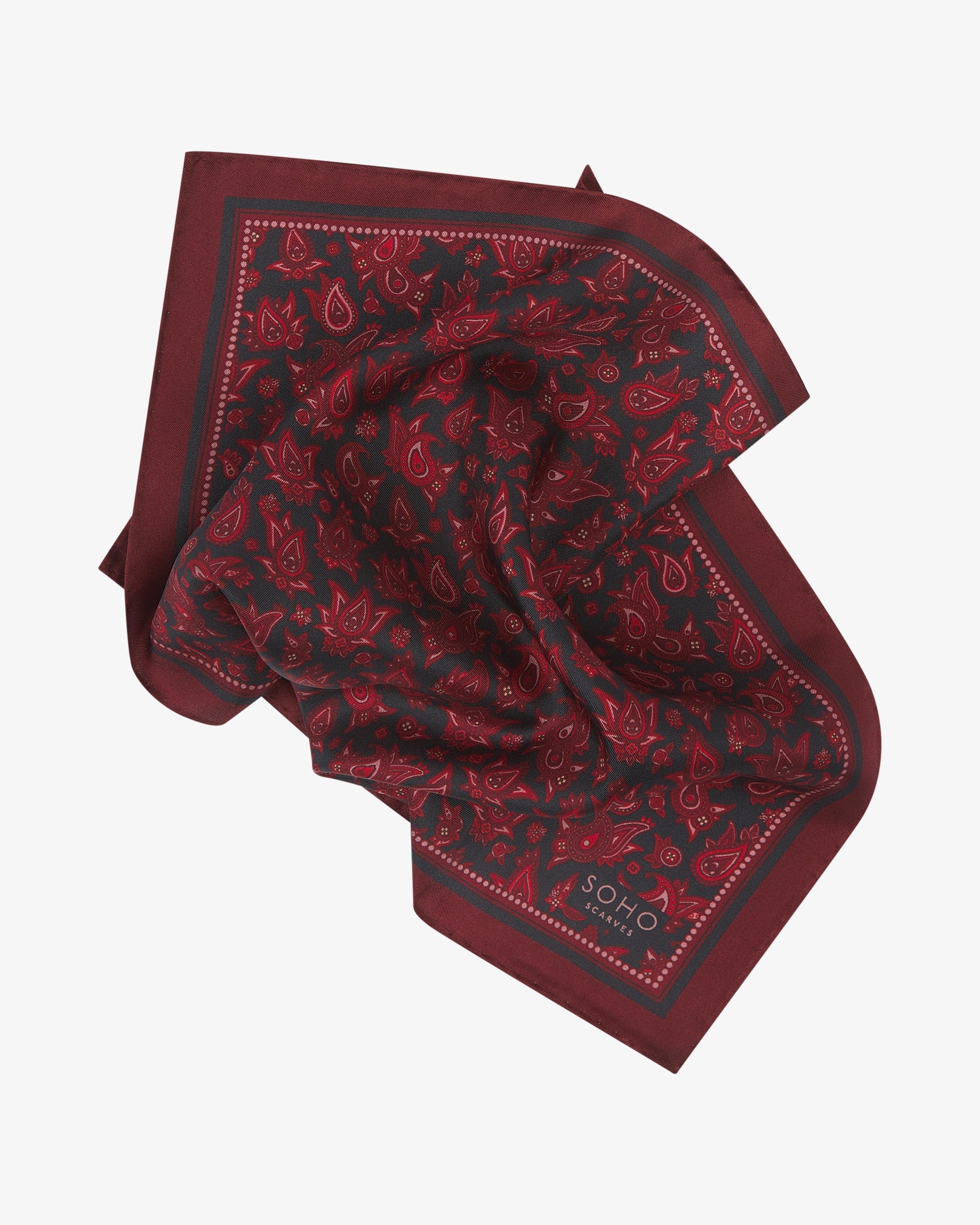 Men's Silk Pocket Square -  Buttermere | Good Fortune