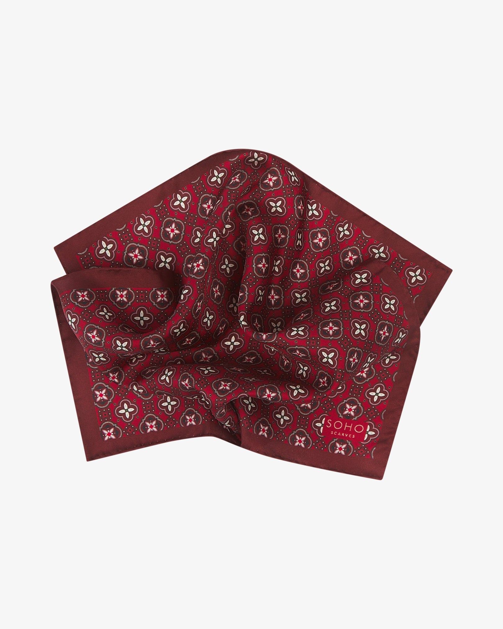 Men's Silk Pocket Square - Wenatchee | Good Fortune
