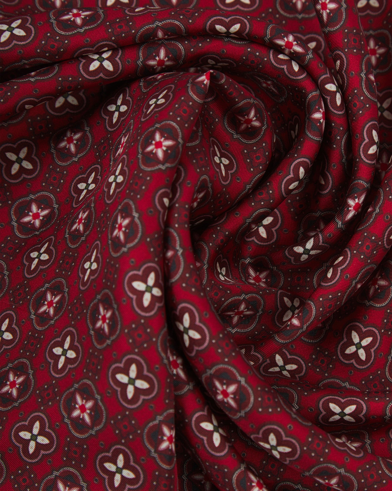 Silk Geometric Neckerchief - Wenatchee | Good Fortune