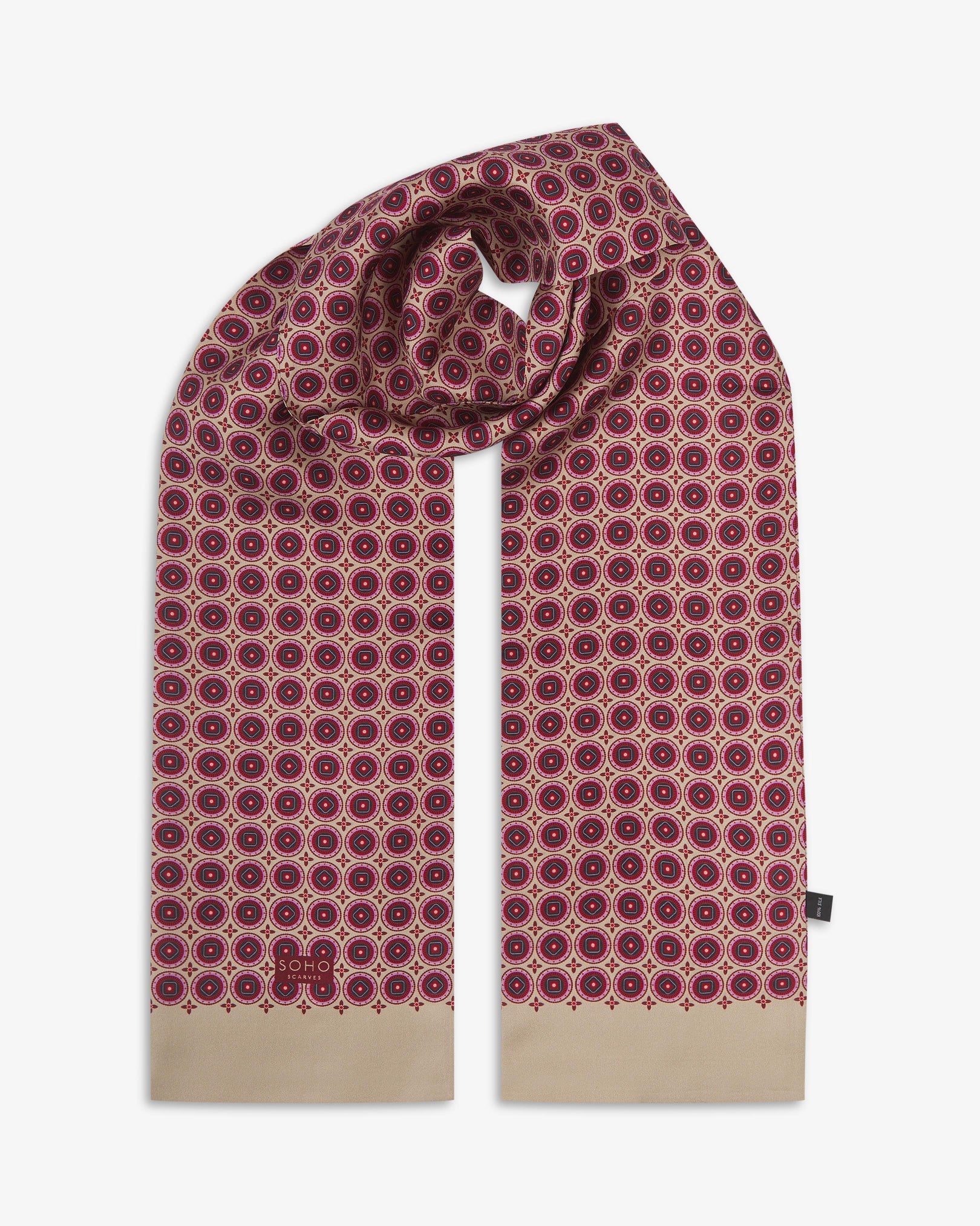 Men's Silk Scarf - Bellingham | Good Fortune