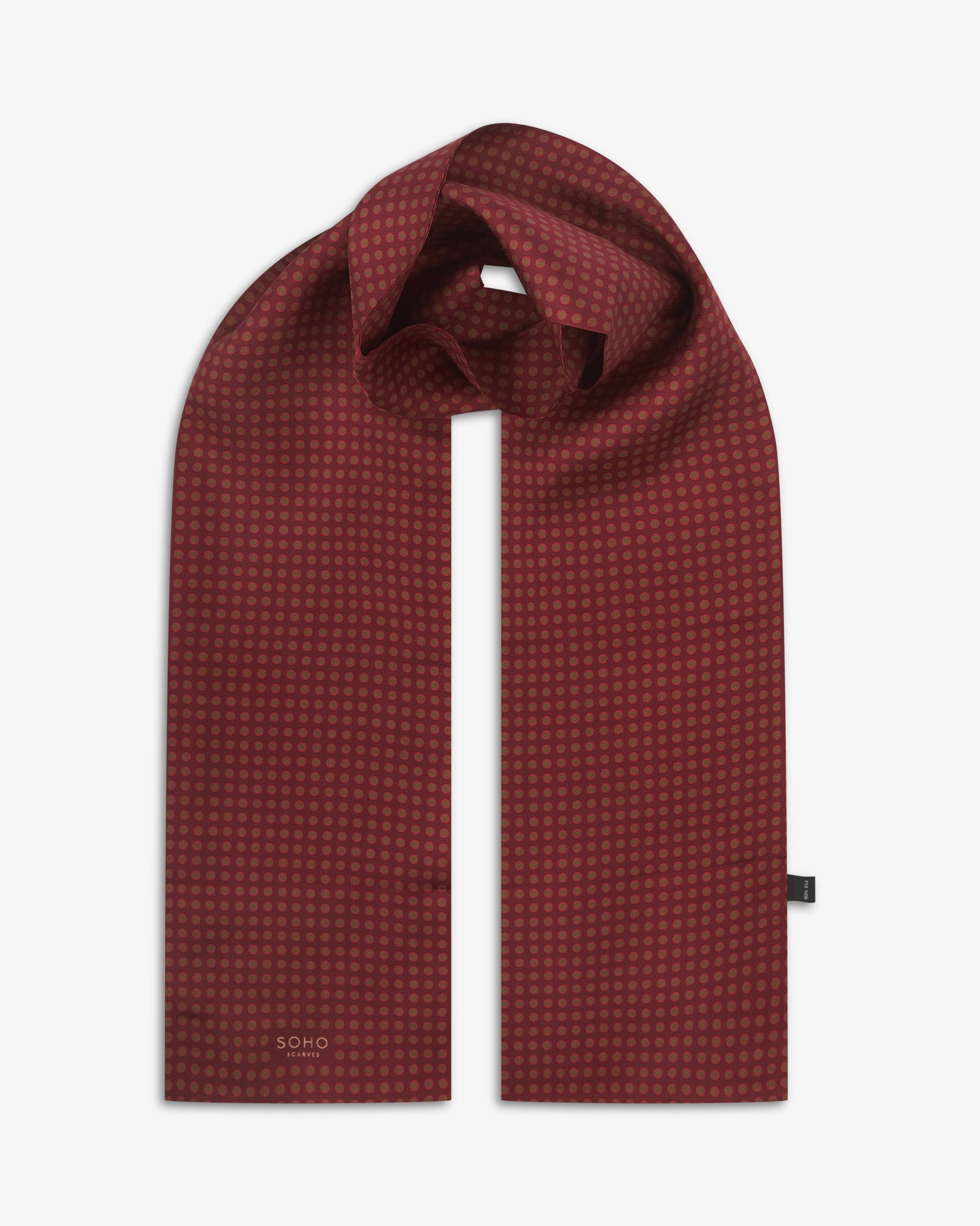 Men's Silk Scarf - Skytree | Good Fortune