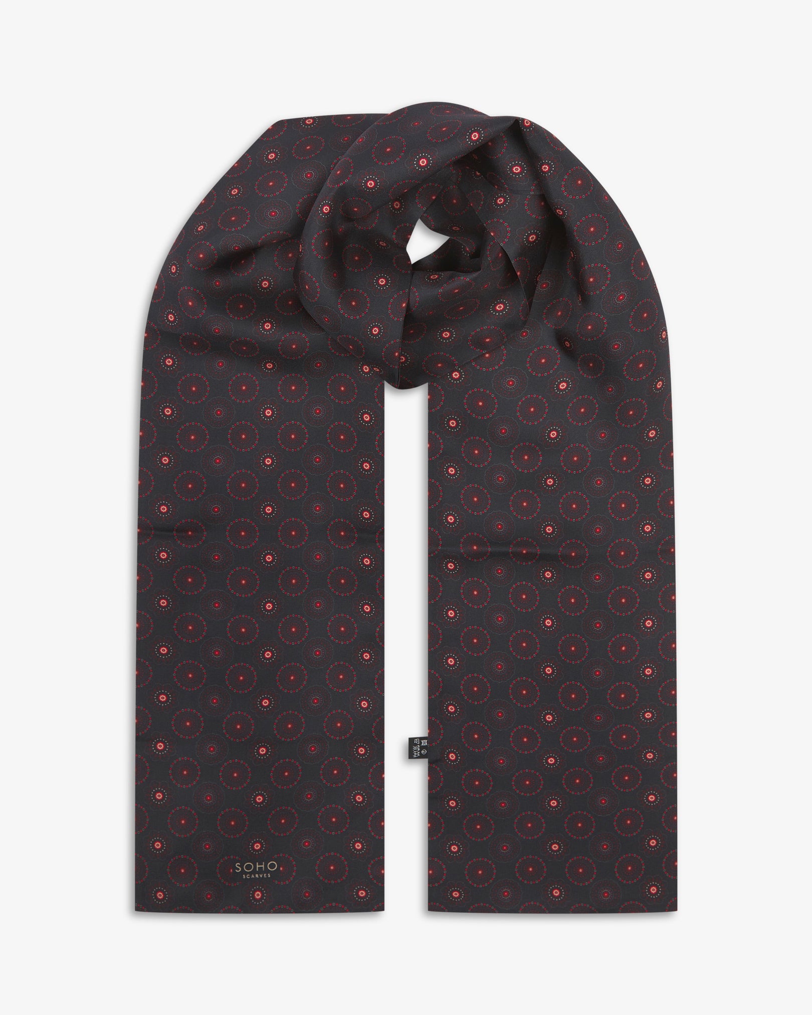 Men's Silk Scarf - Seattle | Good Fortune