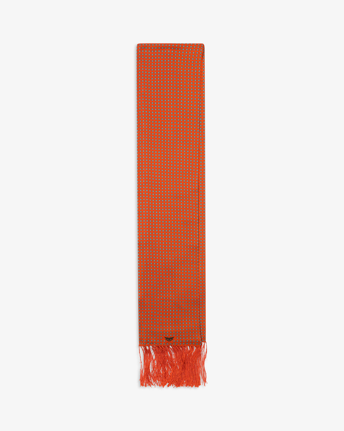Silk Aviator Scarf - The Skytree | Brick Dust