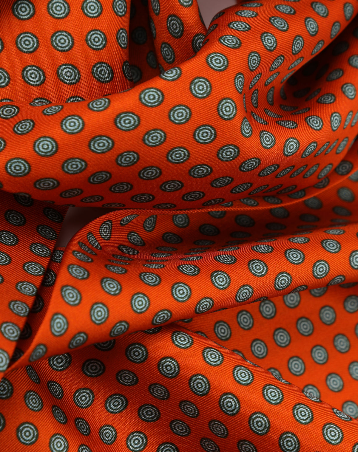 Silk Aviator Scarf - The Skytree | Brick Dust