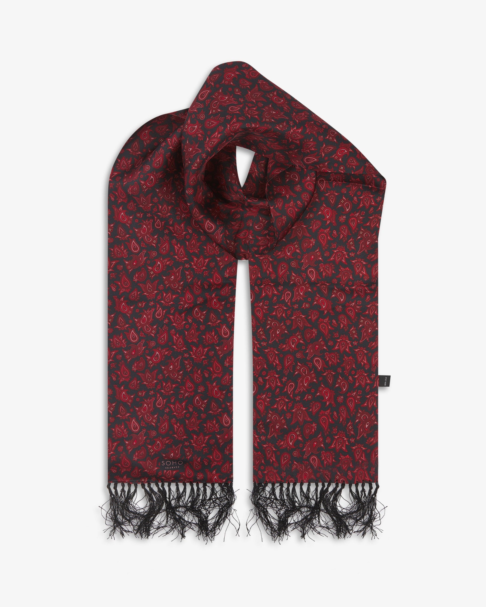 Men's Silk Aviator Scarf - Buttermere | Good Fortune