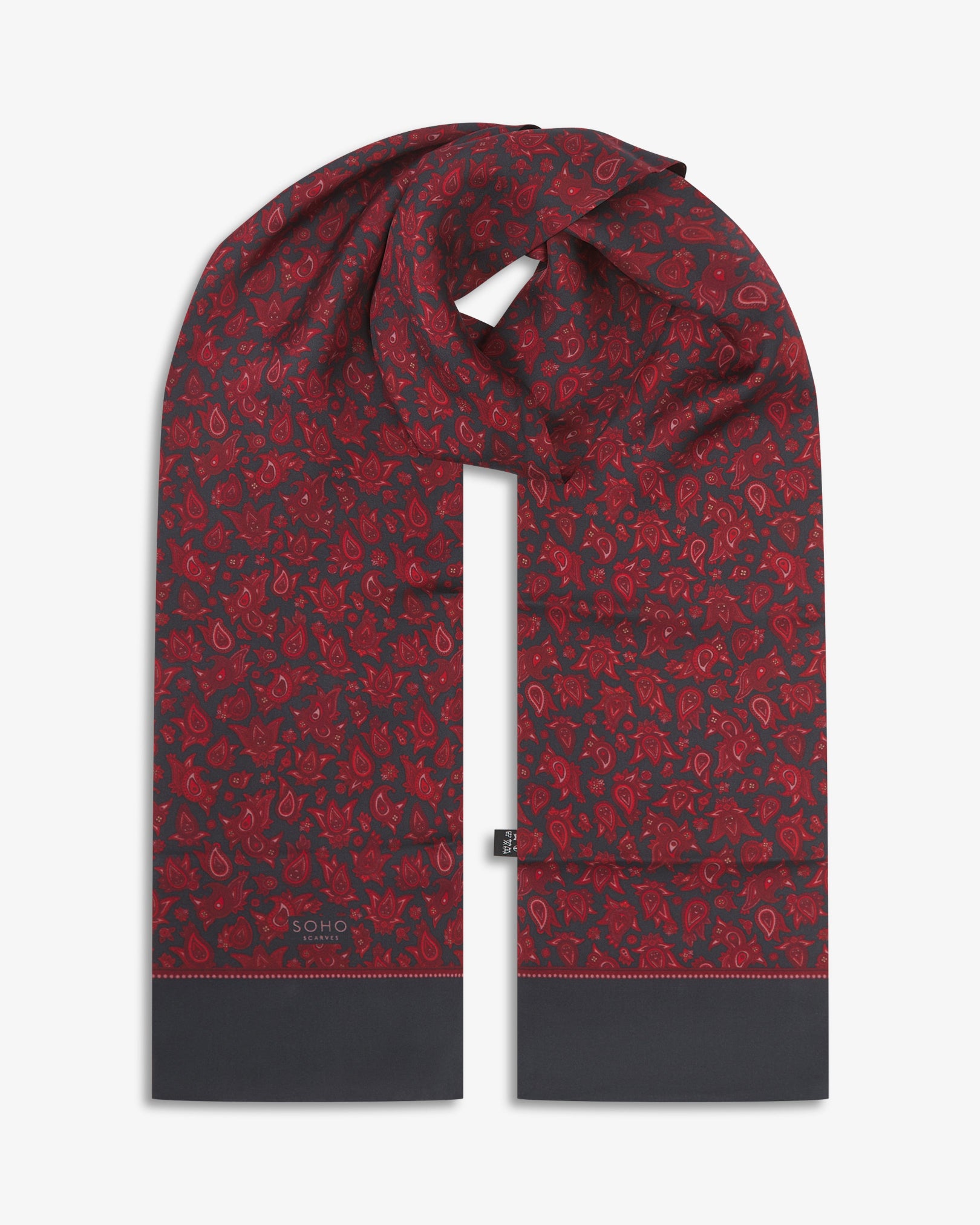 Men's Silk Scarf - Buttermere | Good Fortune
