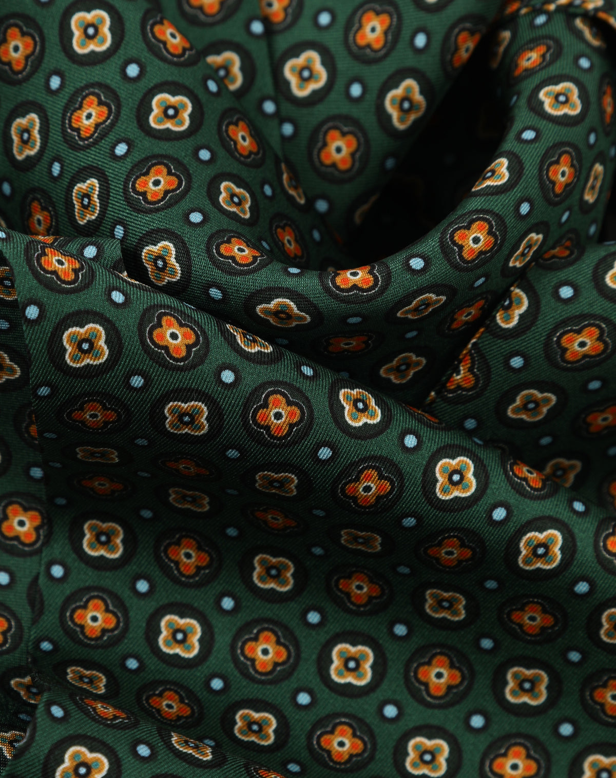 Silk Aviator Scarf - The Toshima | Forest