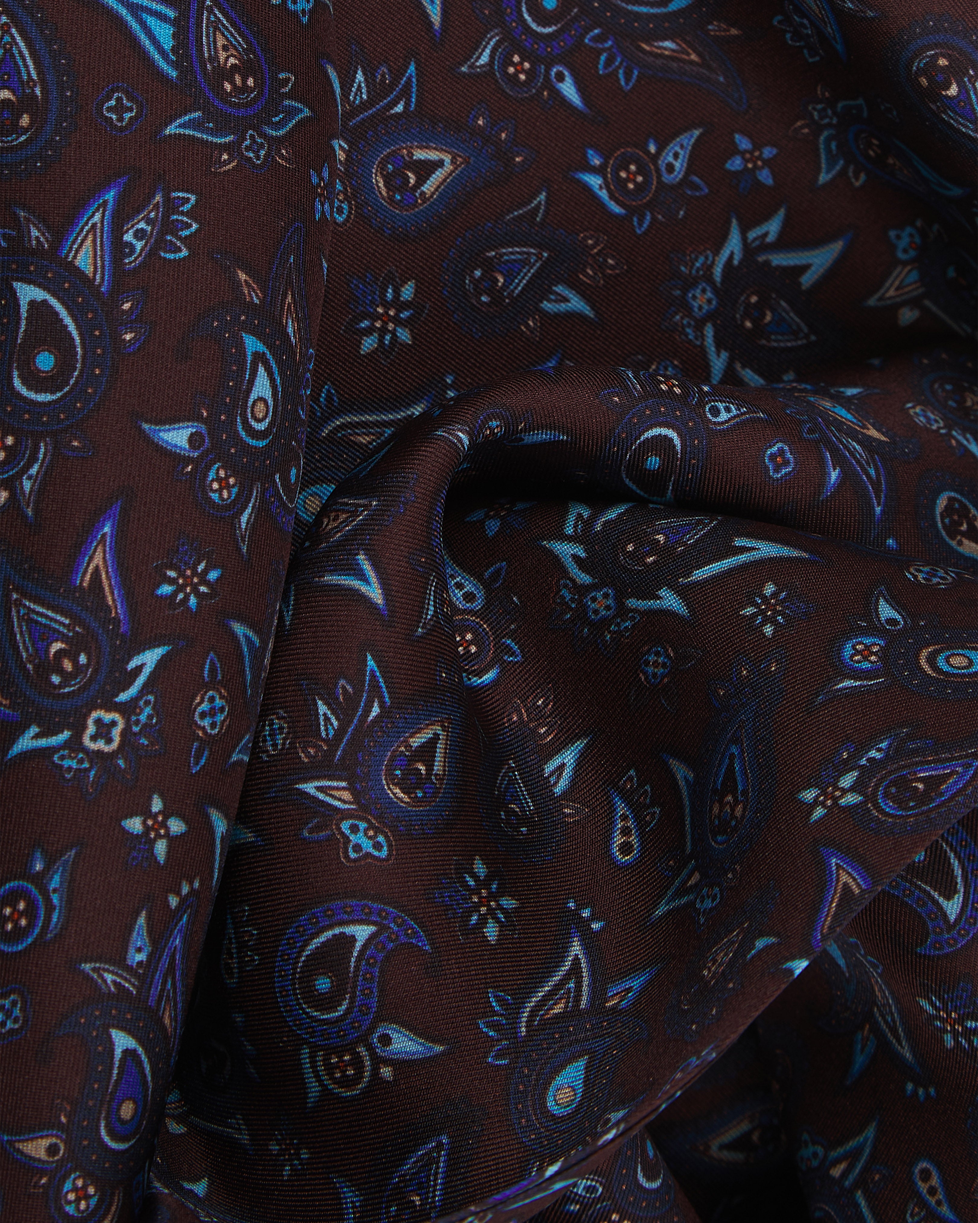 Men's Silk Scarf - Buttermere | Mahogany Daze