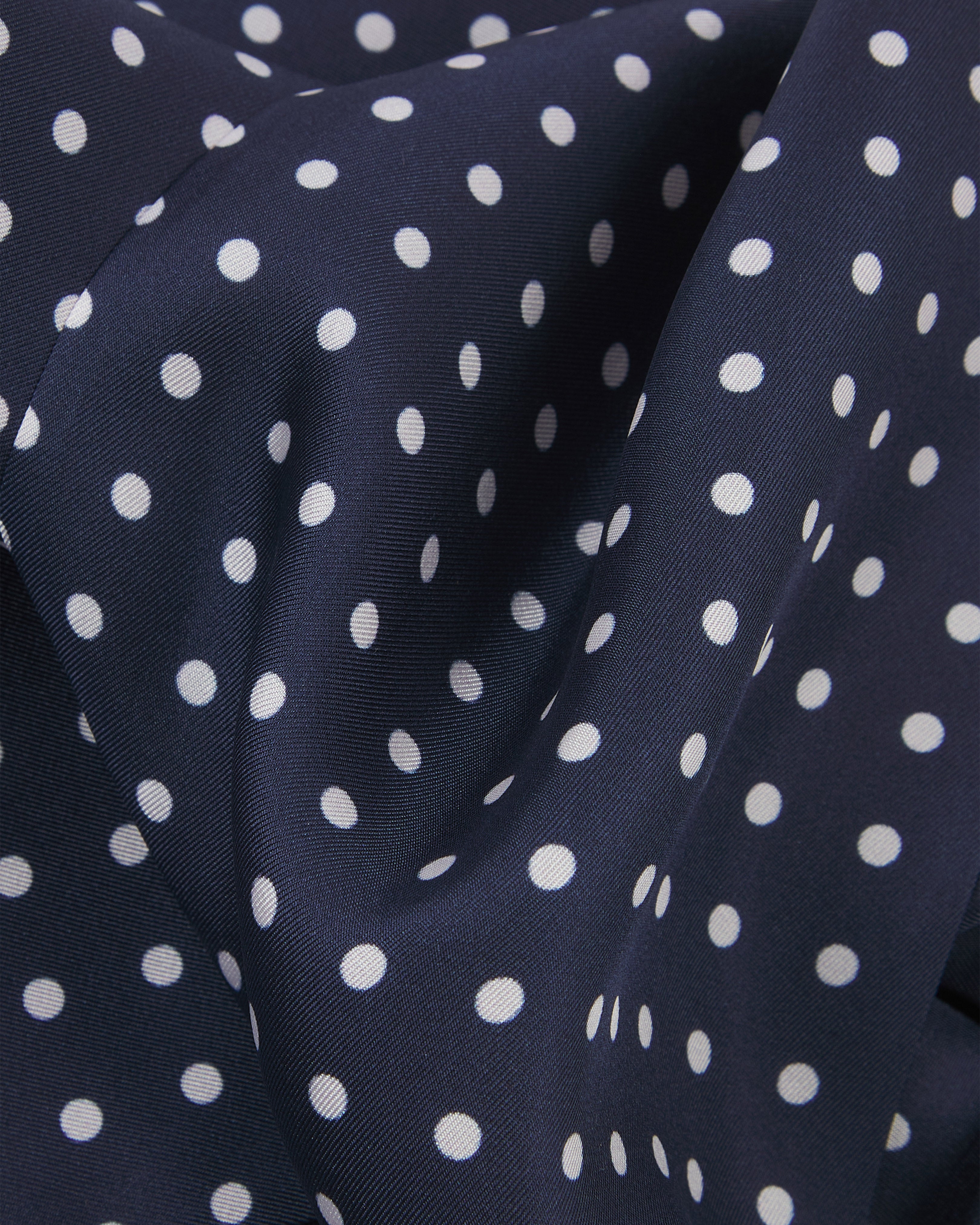 Men's Silk Polka Dot Scarf - The Westminster