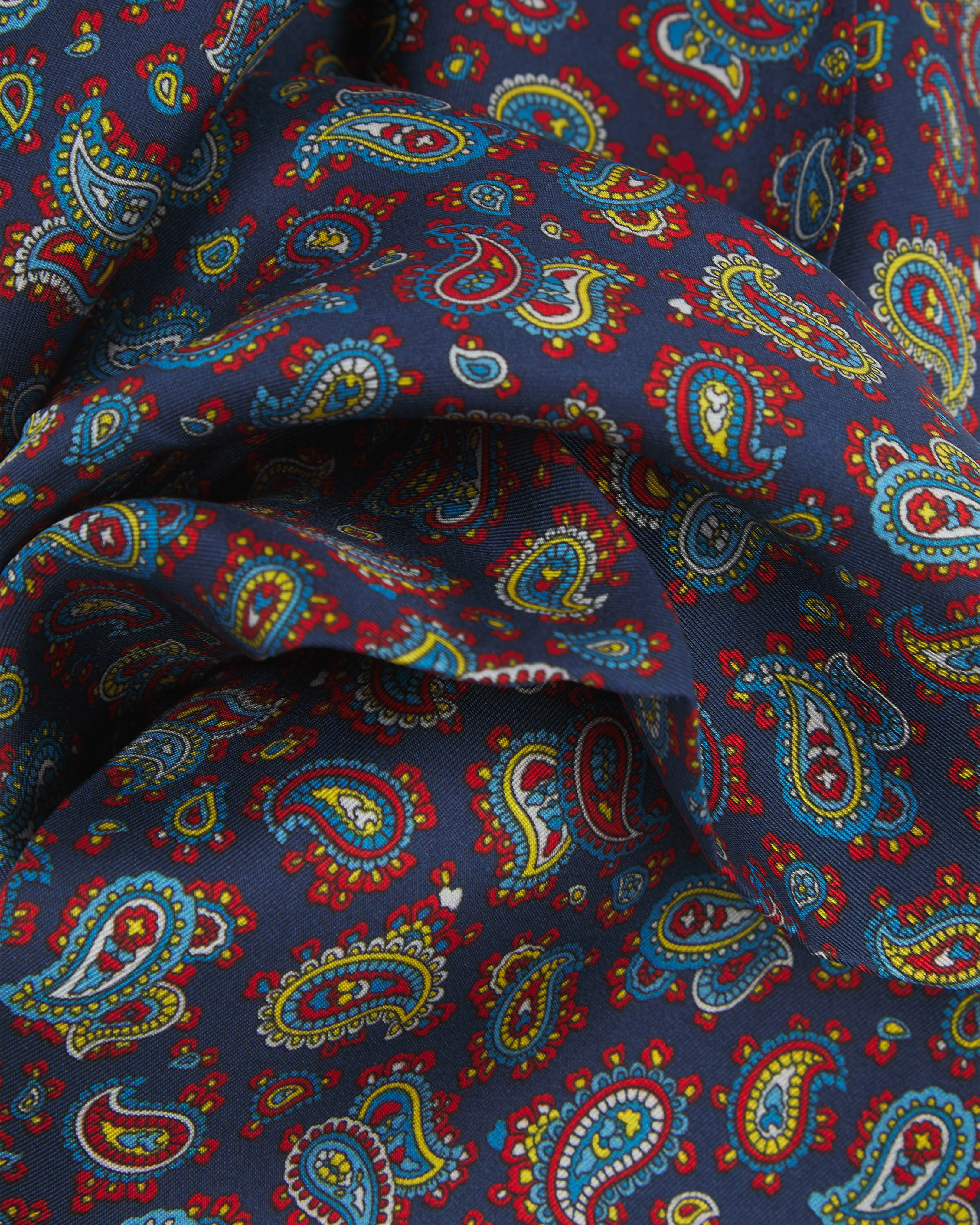 Men's Silk Paisley Scarf - The Lexington