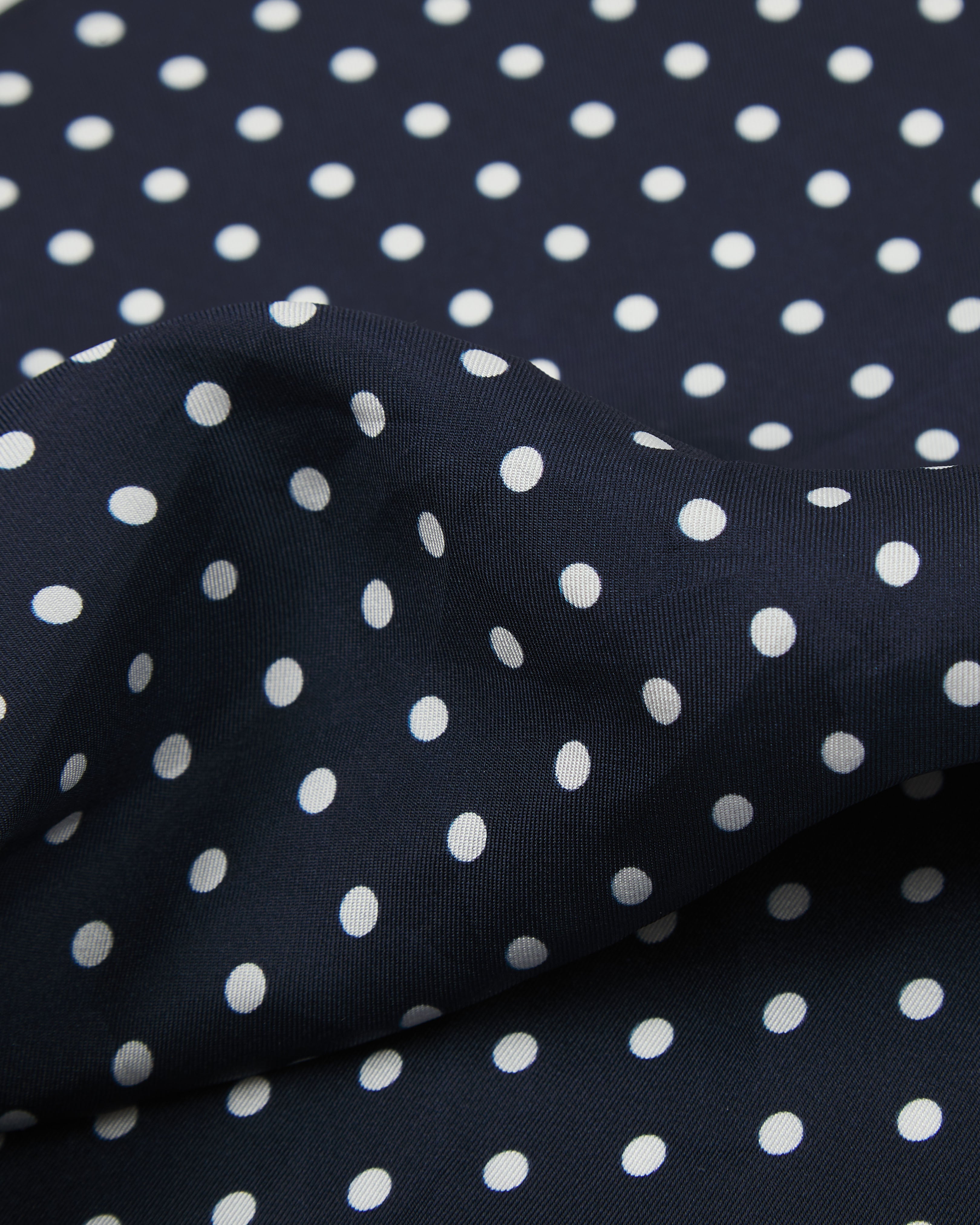 Men's Silk Polka Dot Pocket Square - The Westminster