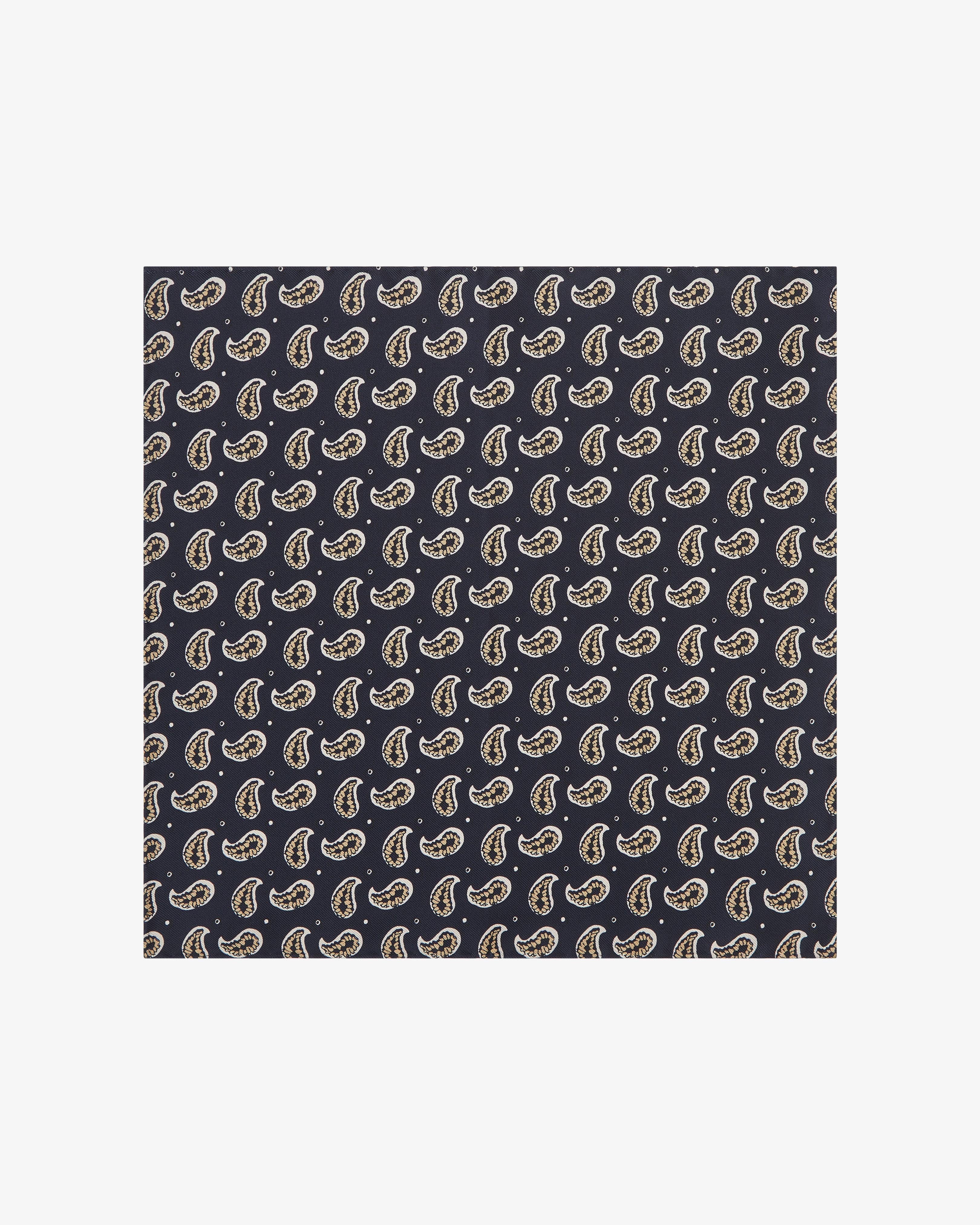 Deadstock UK Silk Pocket Square - Hadrian