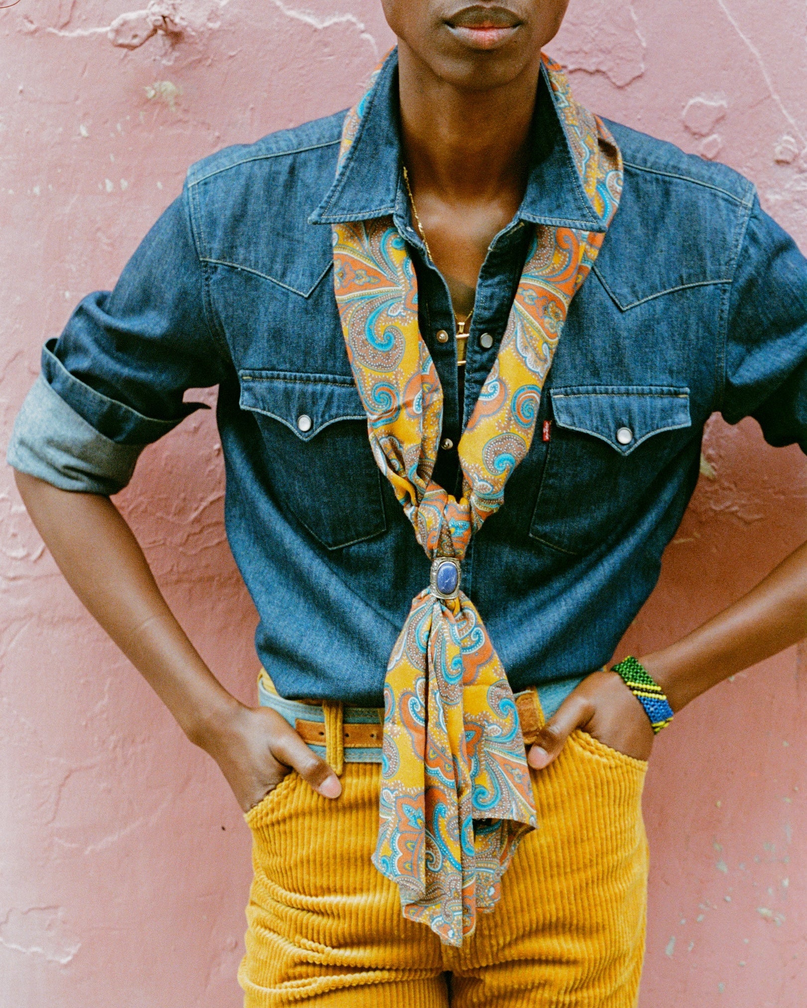 Écharpe large bohème Carnaby