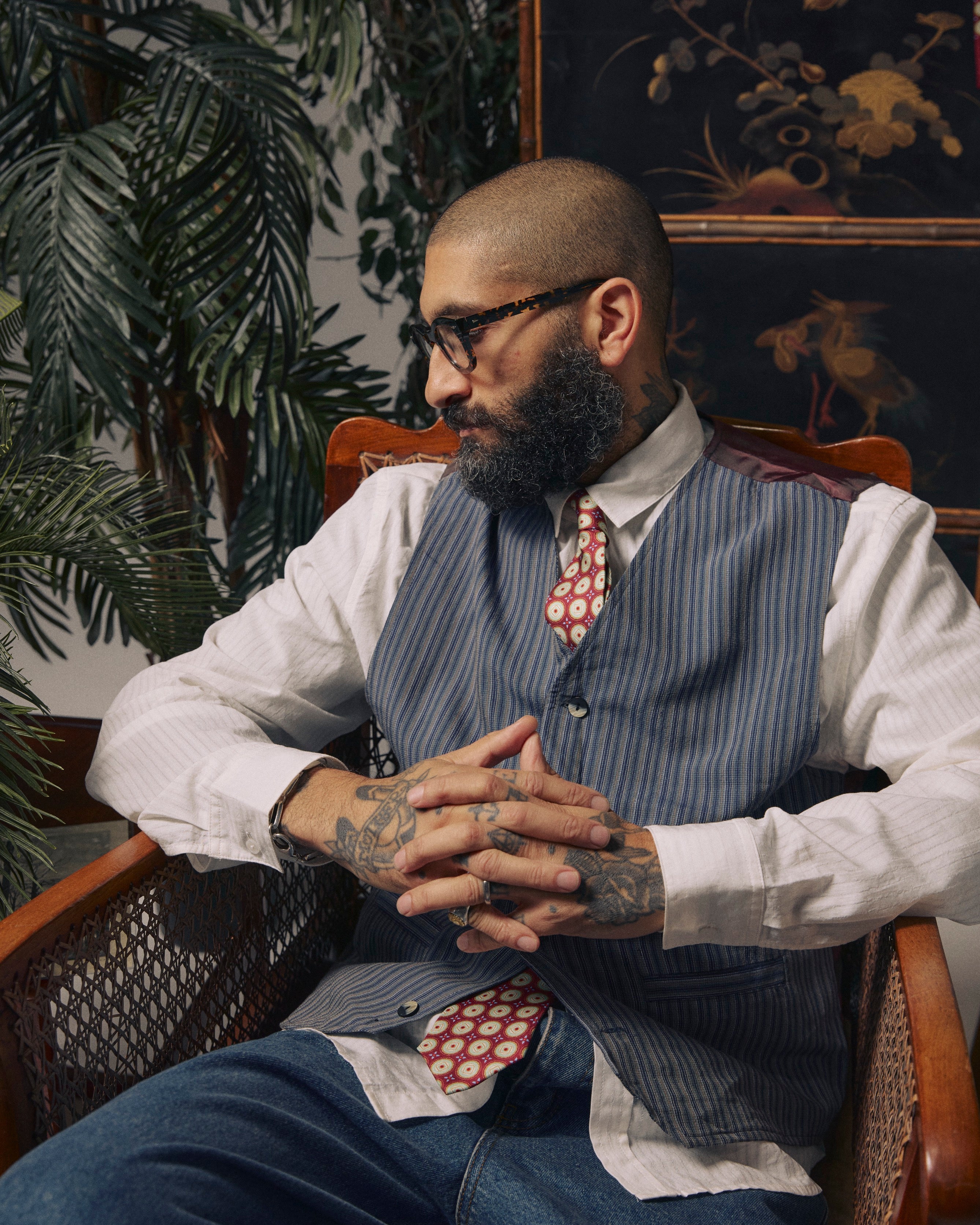 Silk Tie - Bellingham | Gardenia