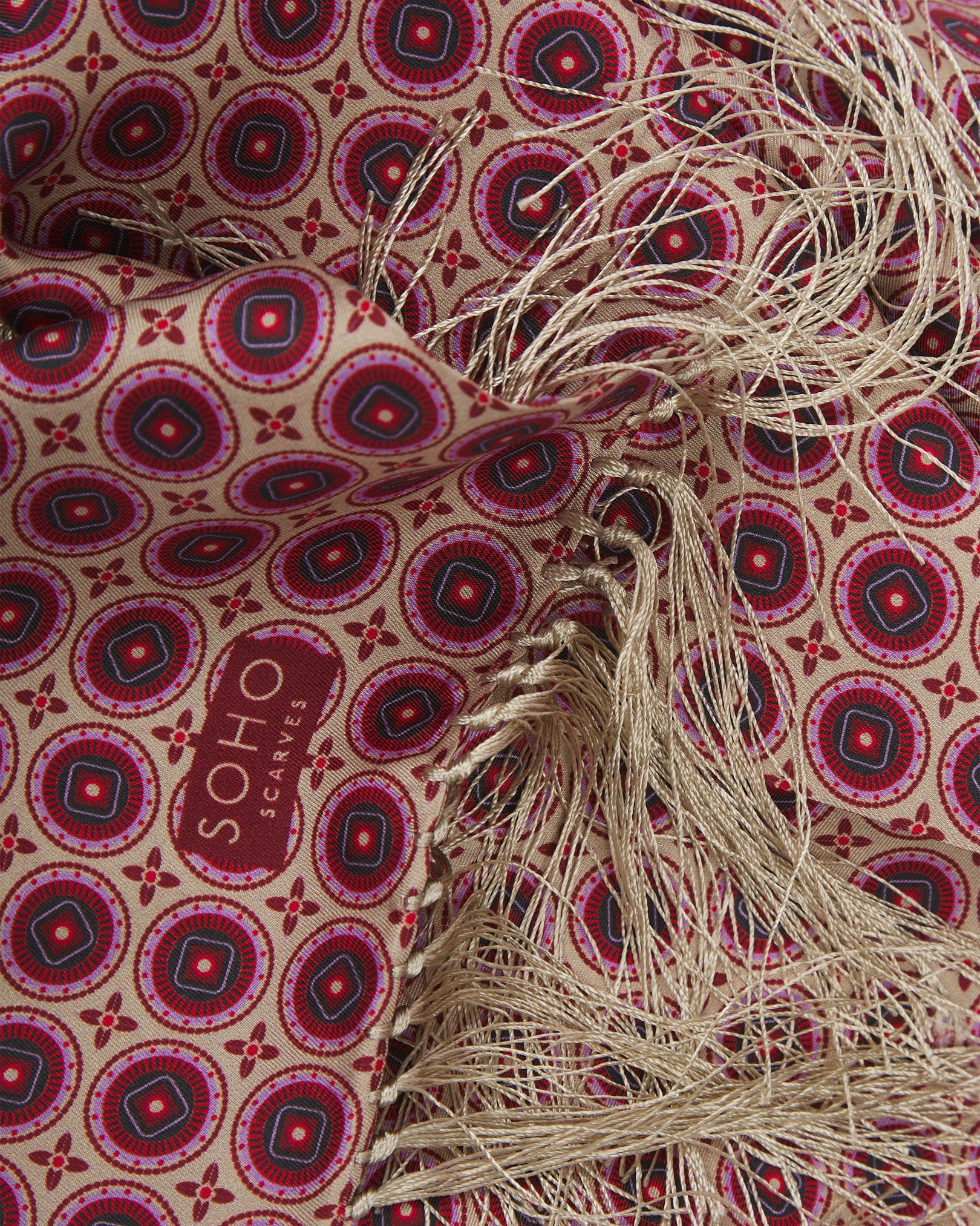 Silk Aviator Scarf - Bellingham | Good Fortune
