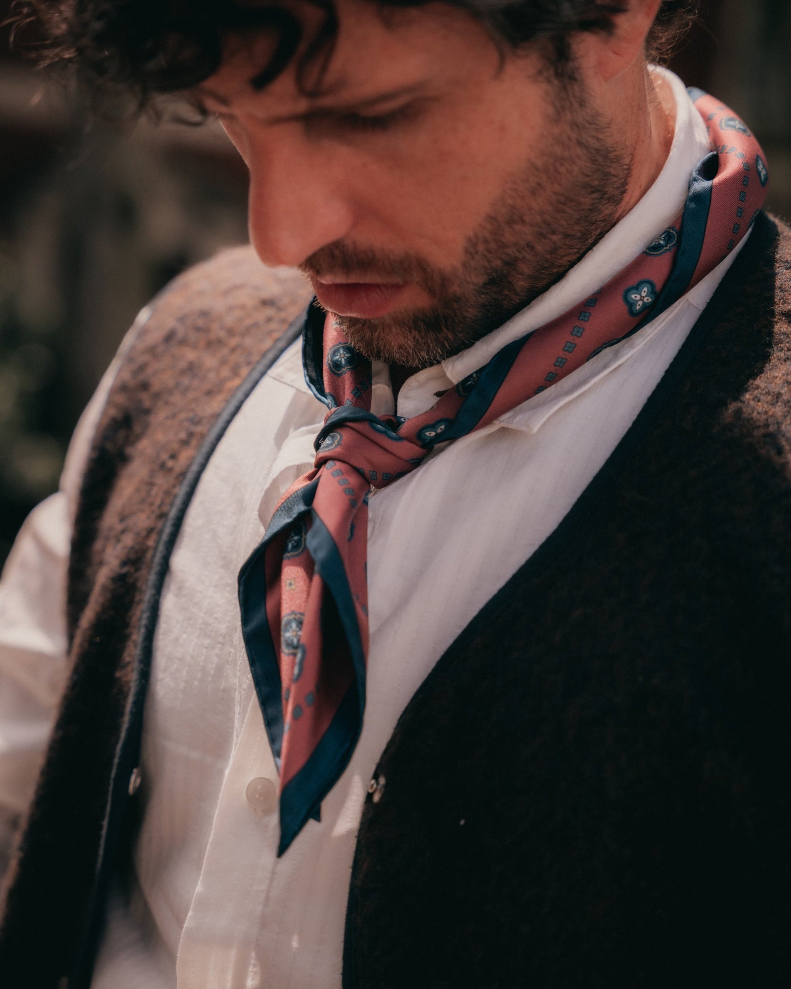 Chelsea Berry — Silk Neckerchief & Pocket Square Set