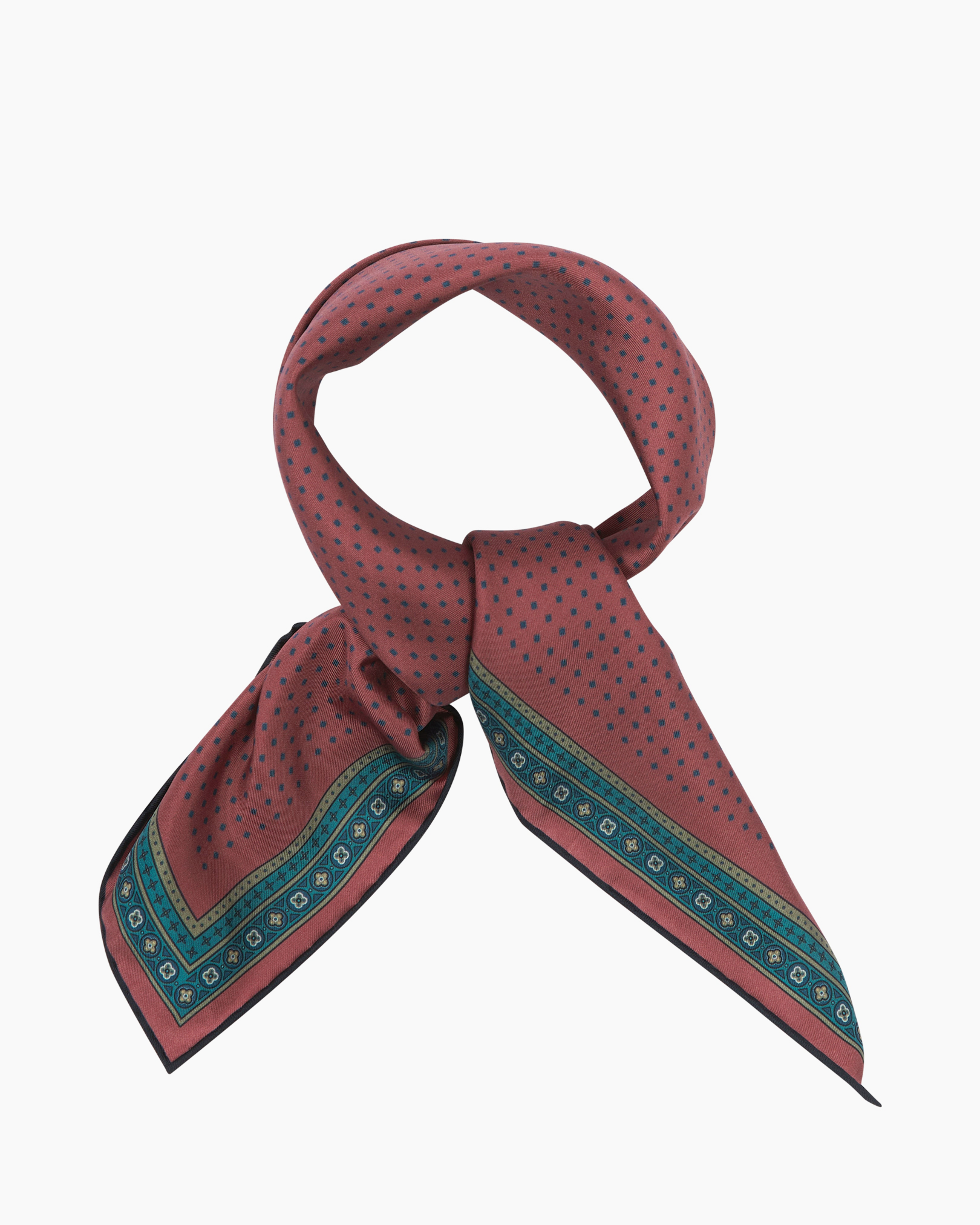Silk Neckerchief - Chiswick | Berry