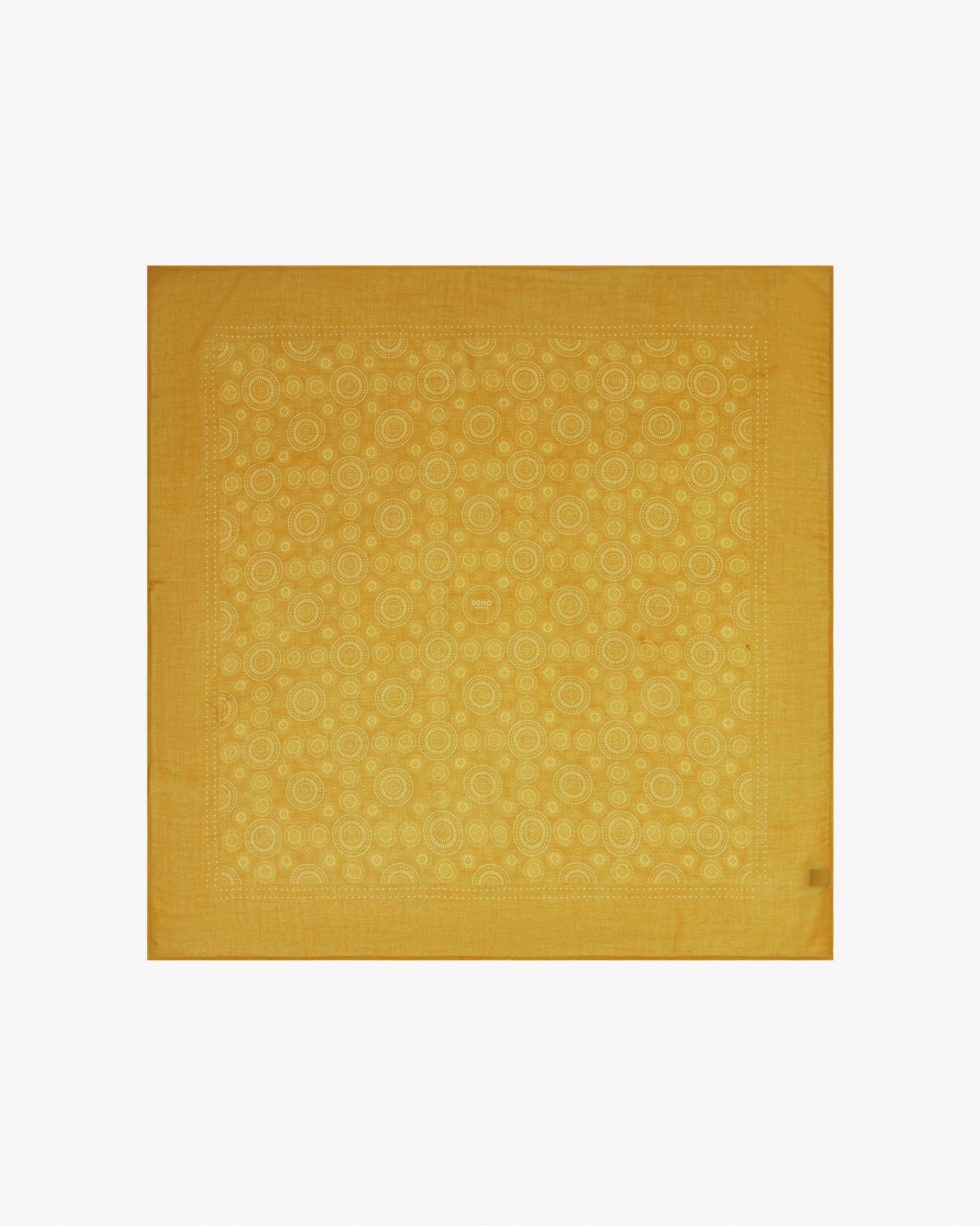 Circles in Desert Clay - Bohemian Style Bandana